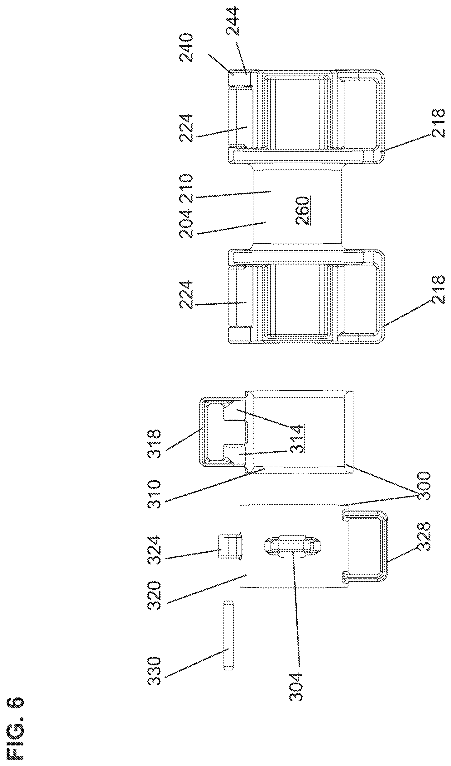 Patent US12090382 Figure 6 – Training device to enhance swing lag