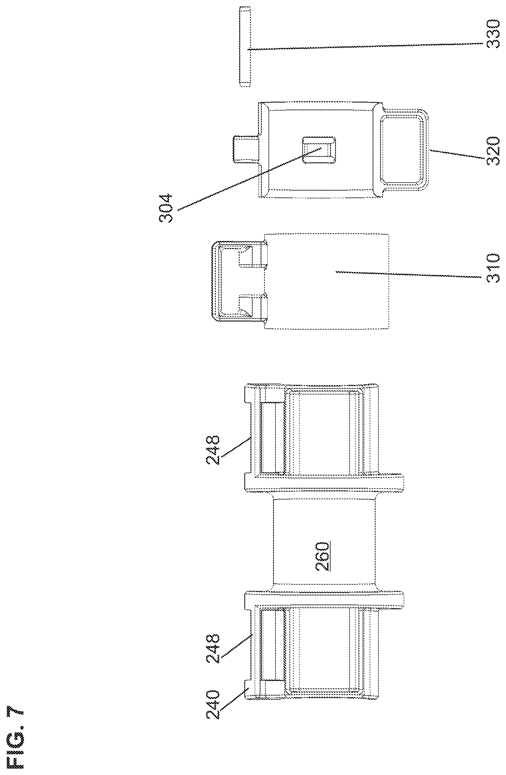 Patent US12090382 Figure 7 – Training device to enhance swing lag