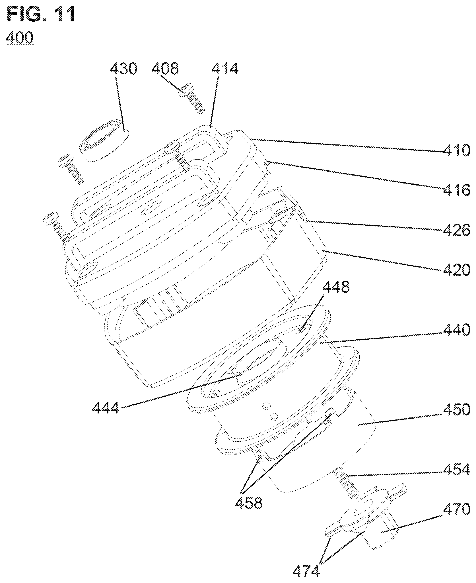 Patent US12090382 Figure 10 – Training device to enhance swing lag