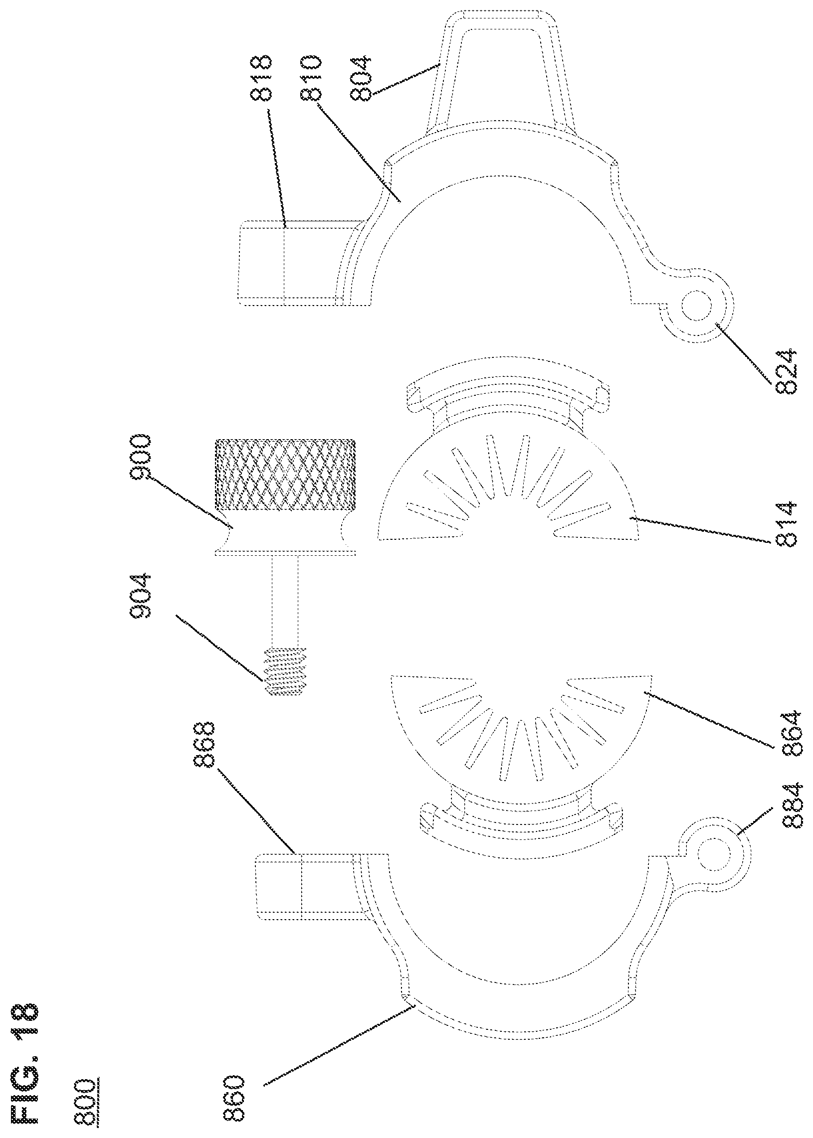 Patent US12090382 Figure 16 – Training device to enhance swing lag
