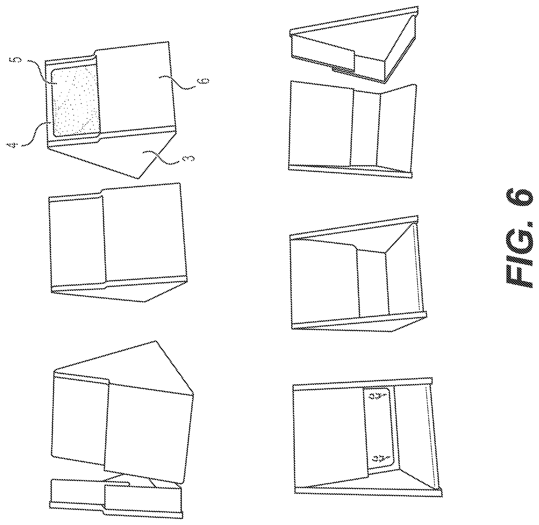 Patent US12090387 Figure 7 – Privacy enhancing card holder for board games and card games