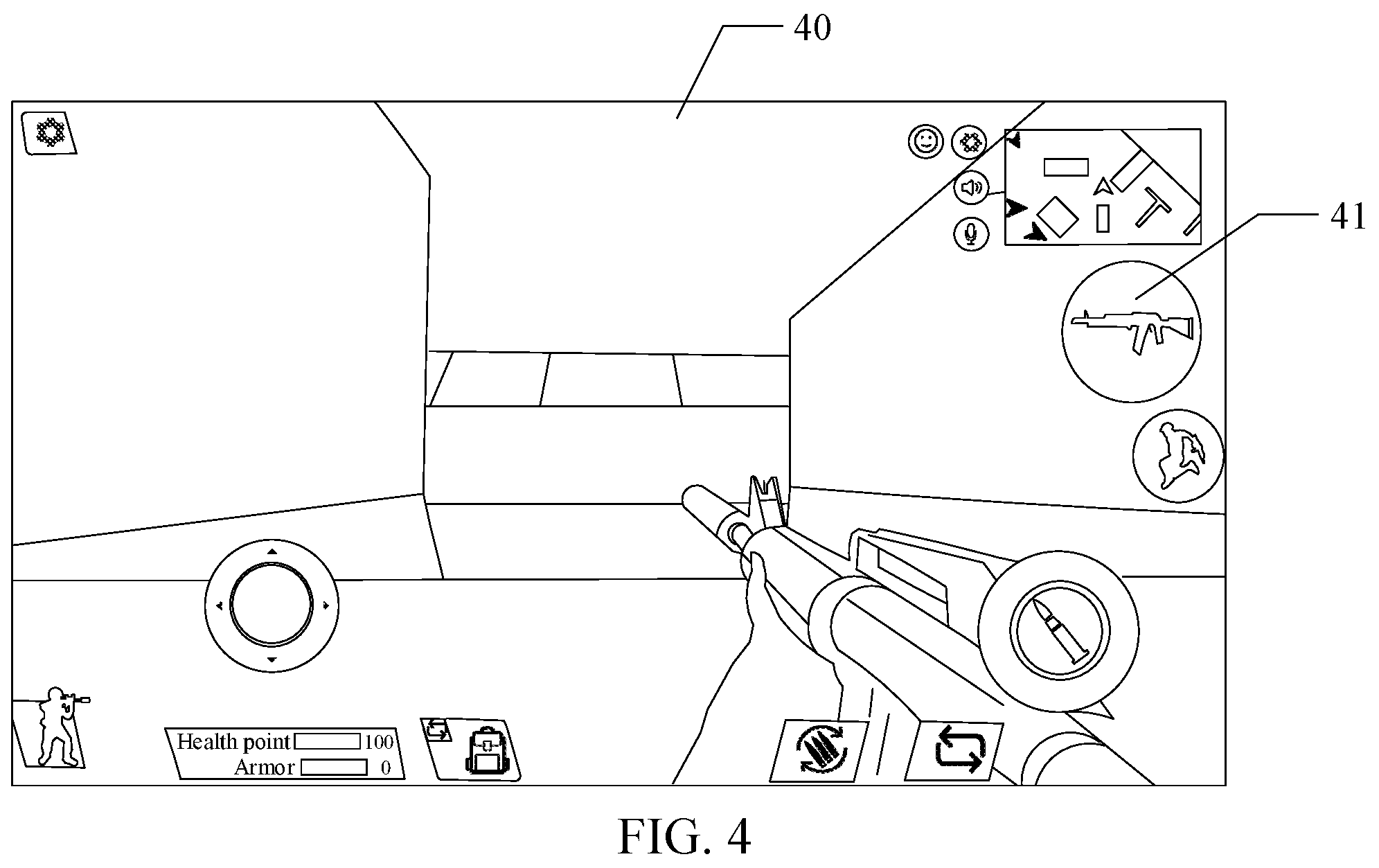 Patent US12090389 Figure 4 – Virtual object control method and apparatus, terminal, and storage medium