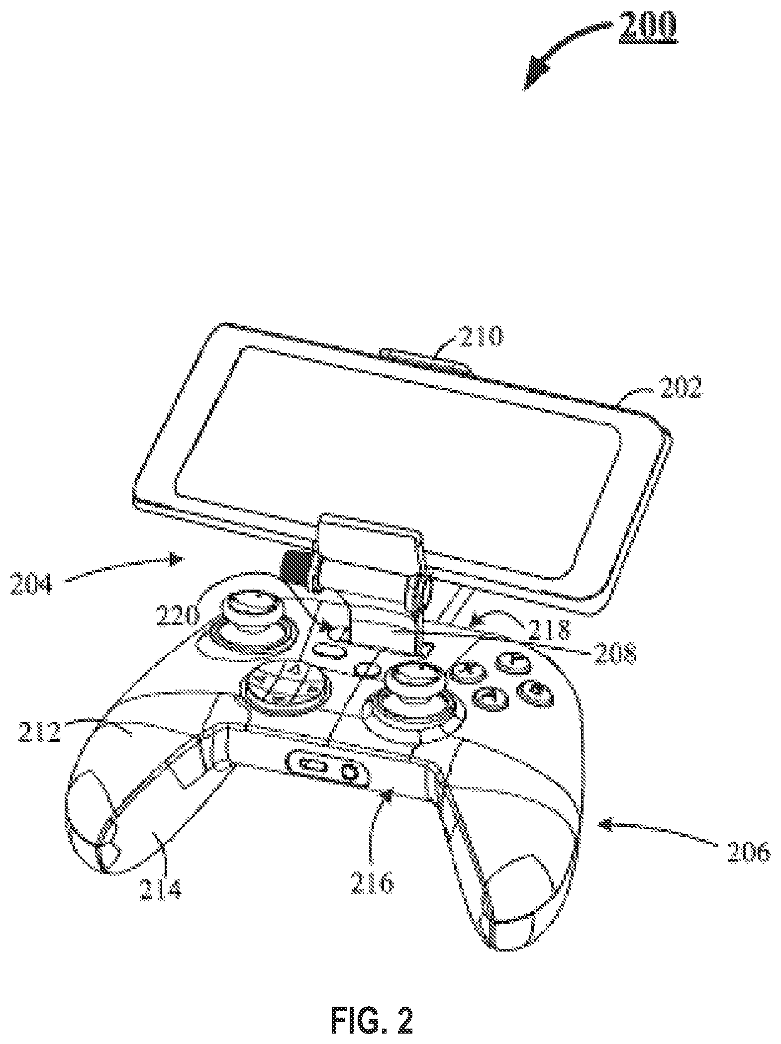 Patent US12090391 Figure 2 – Video gaming system