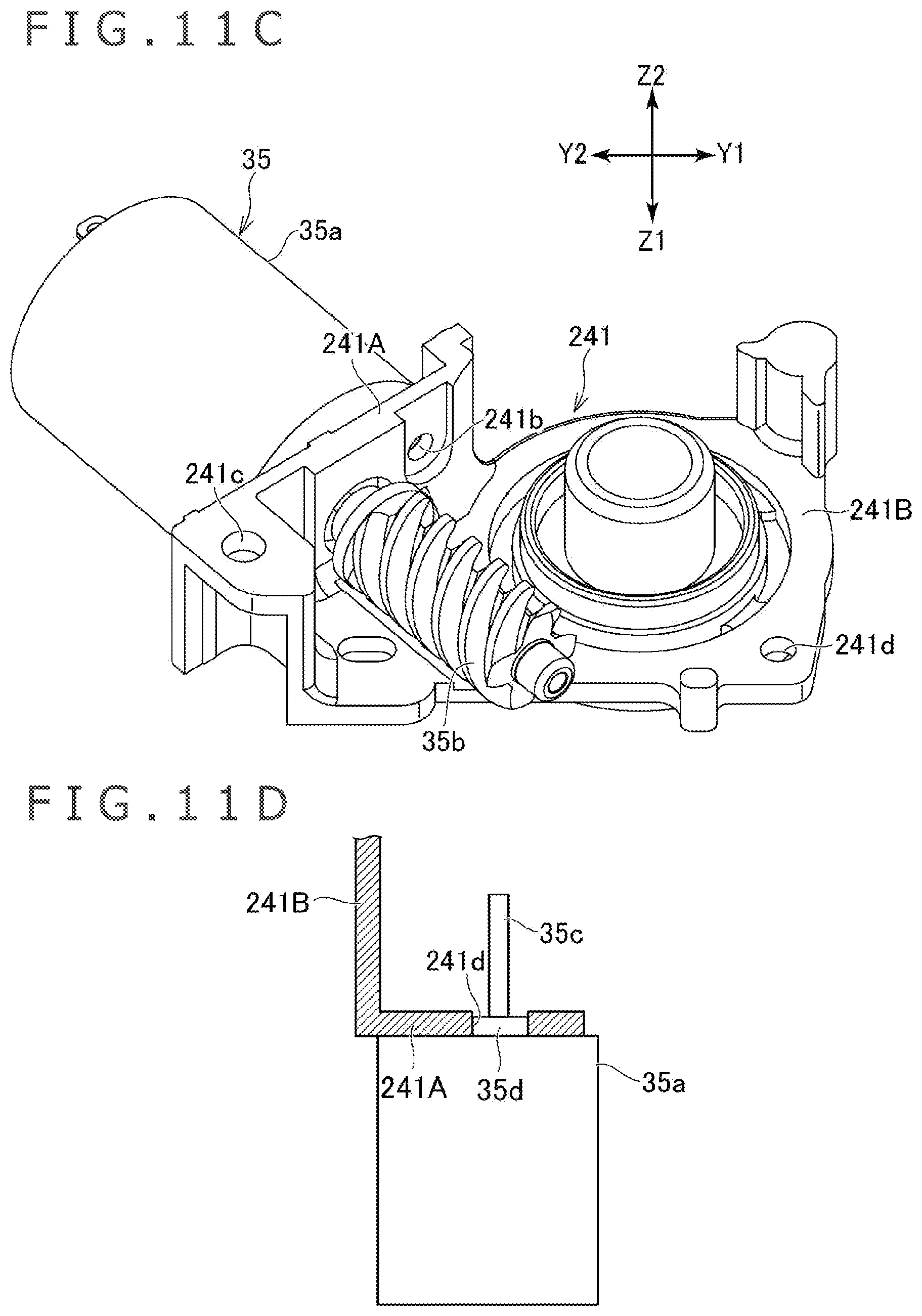 Patent US12090392 Figure 14 – Operation input device and button driving unit