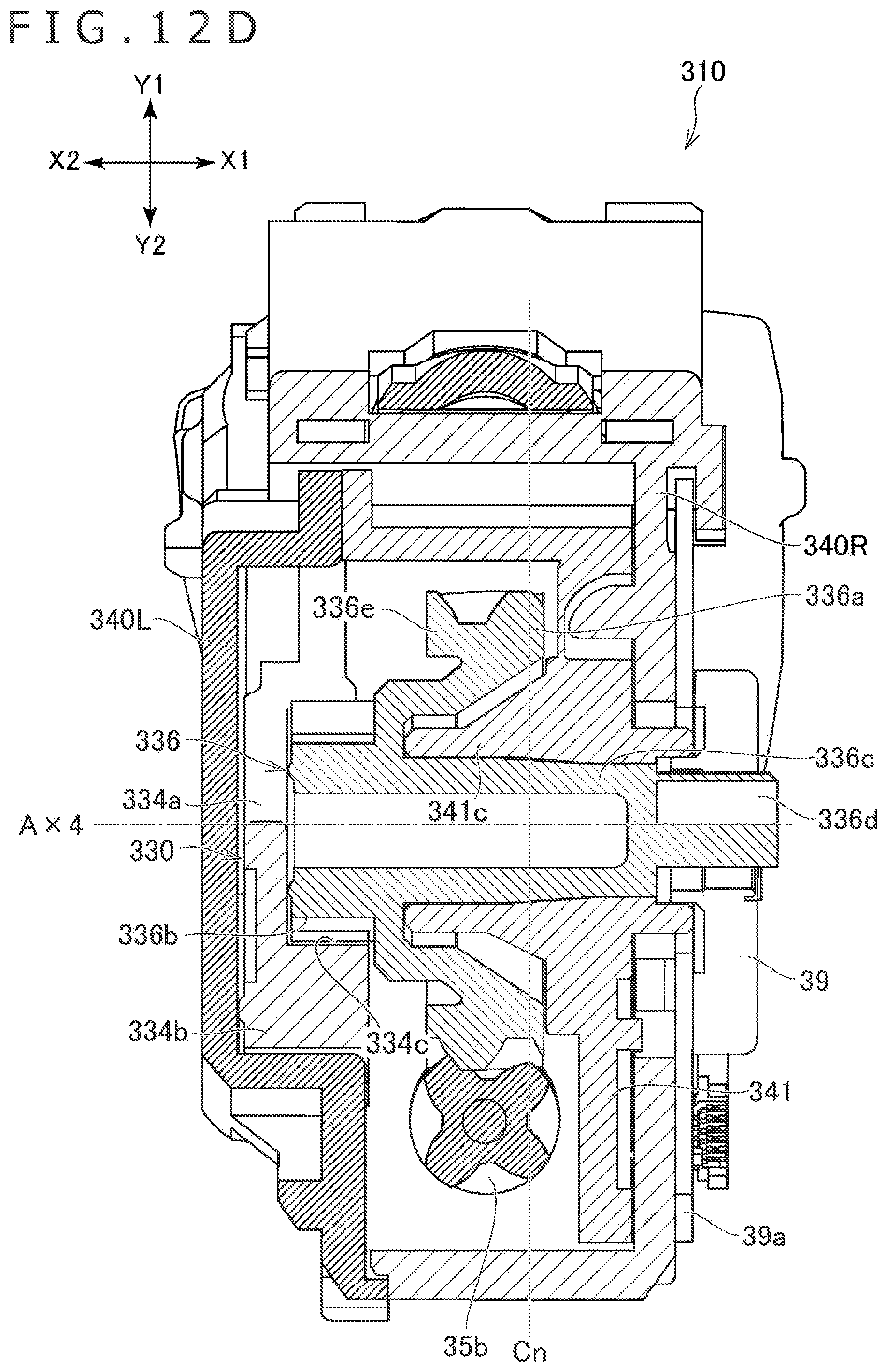 Patent US12090392 Figure 18 – Operation input device and button driving unit