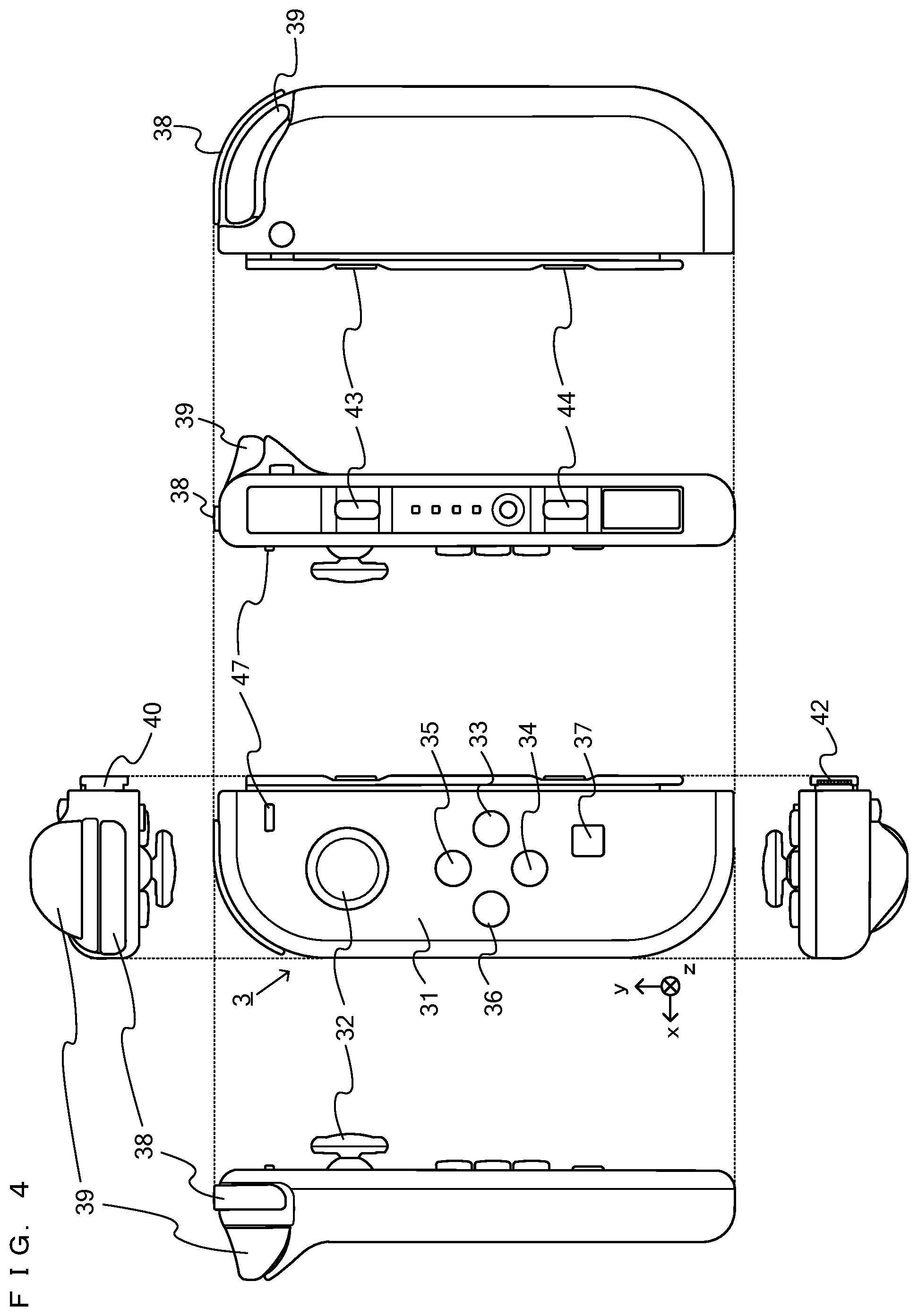 Patent US12090394 Figure 4 – Information processing system, information processing apparatus, storage medium having stored therein information processing program, and information processing method