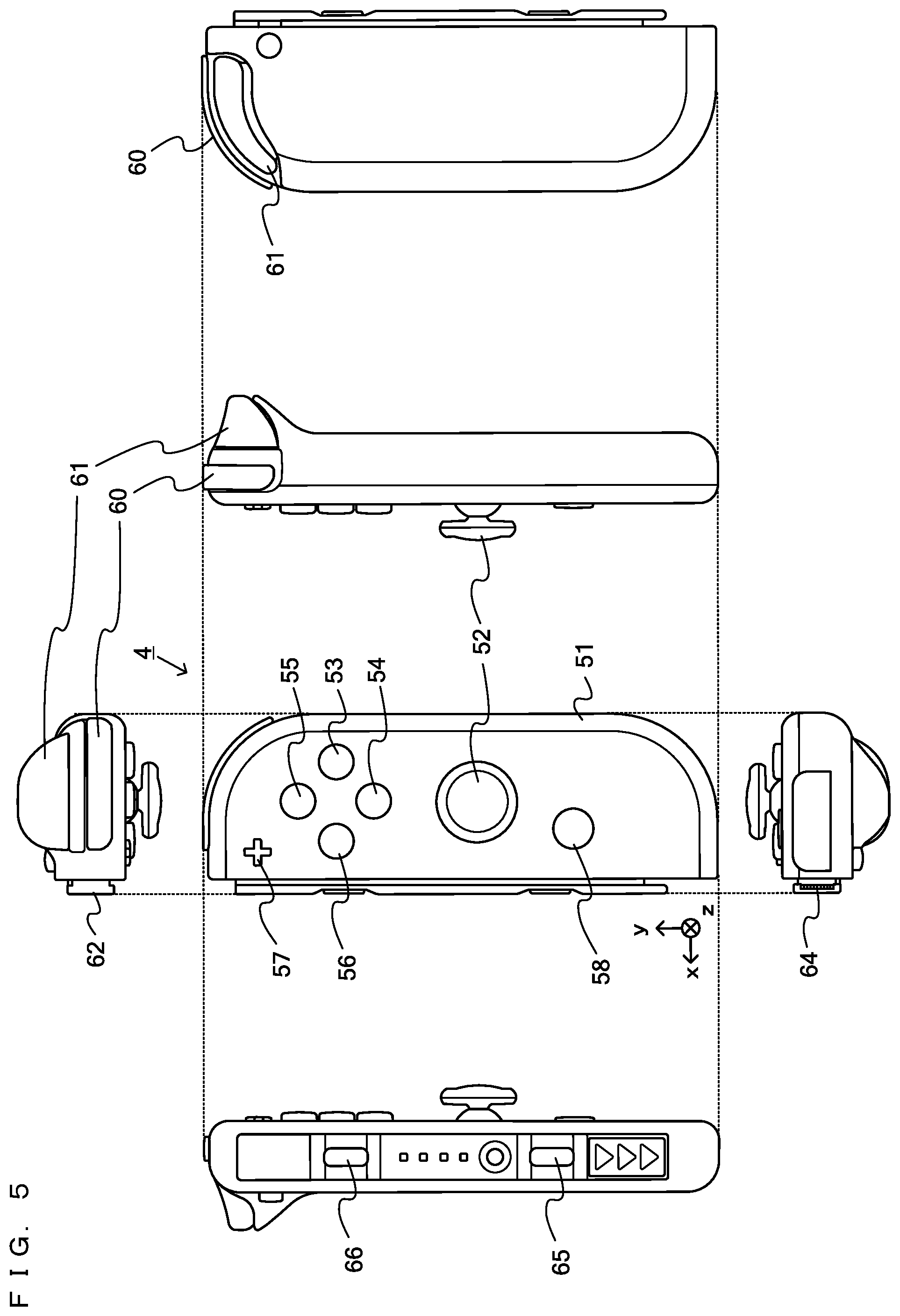 Patent US12090394 Figure 5 – Information processing system, information processing apparatus, storage medium having stored therein information processing program, and information processing method