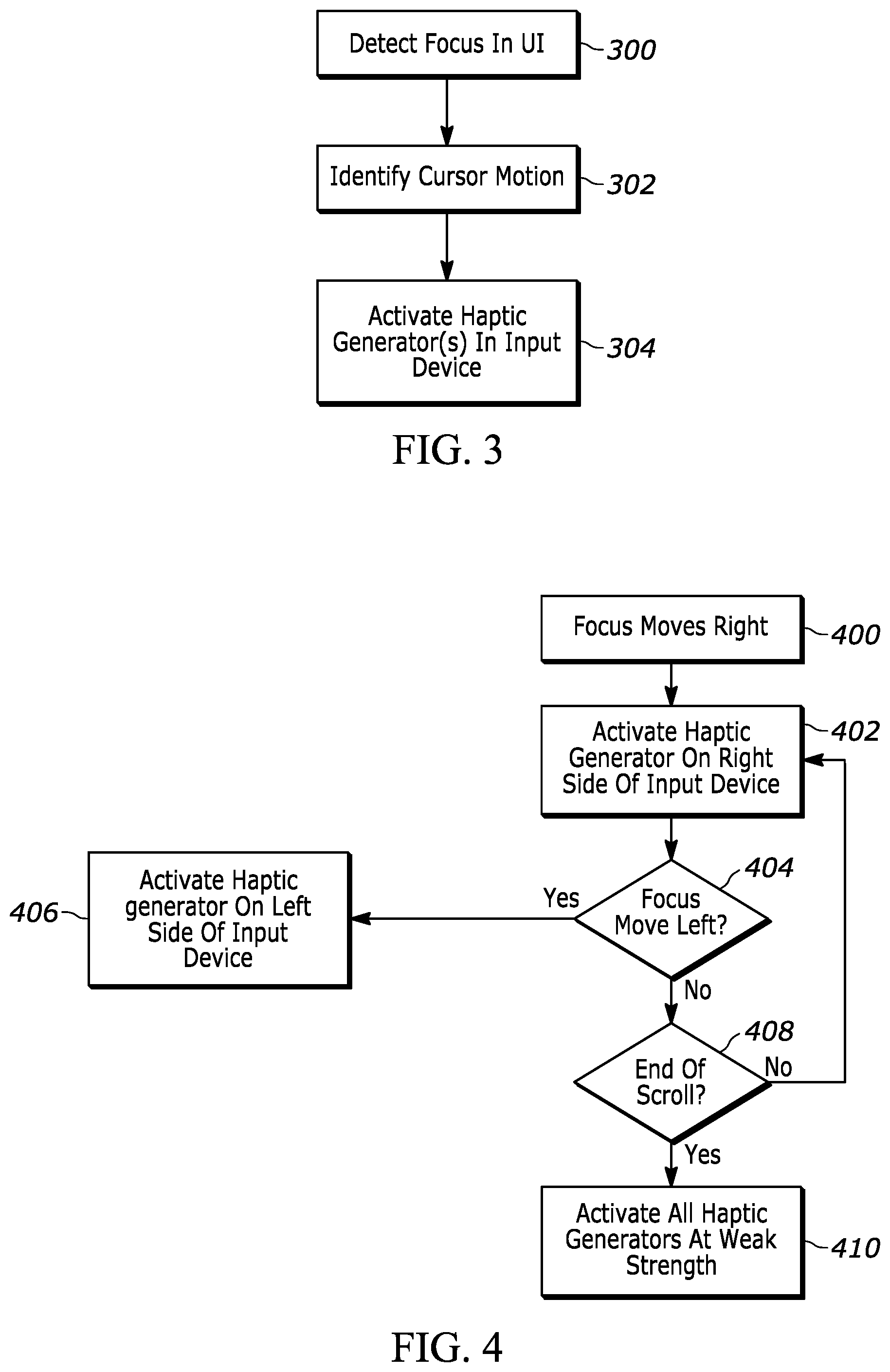 Patent US12090396 Figure 3 – Haptics support for UI navigation
