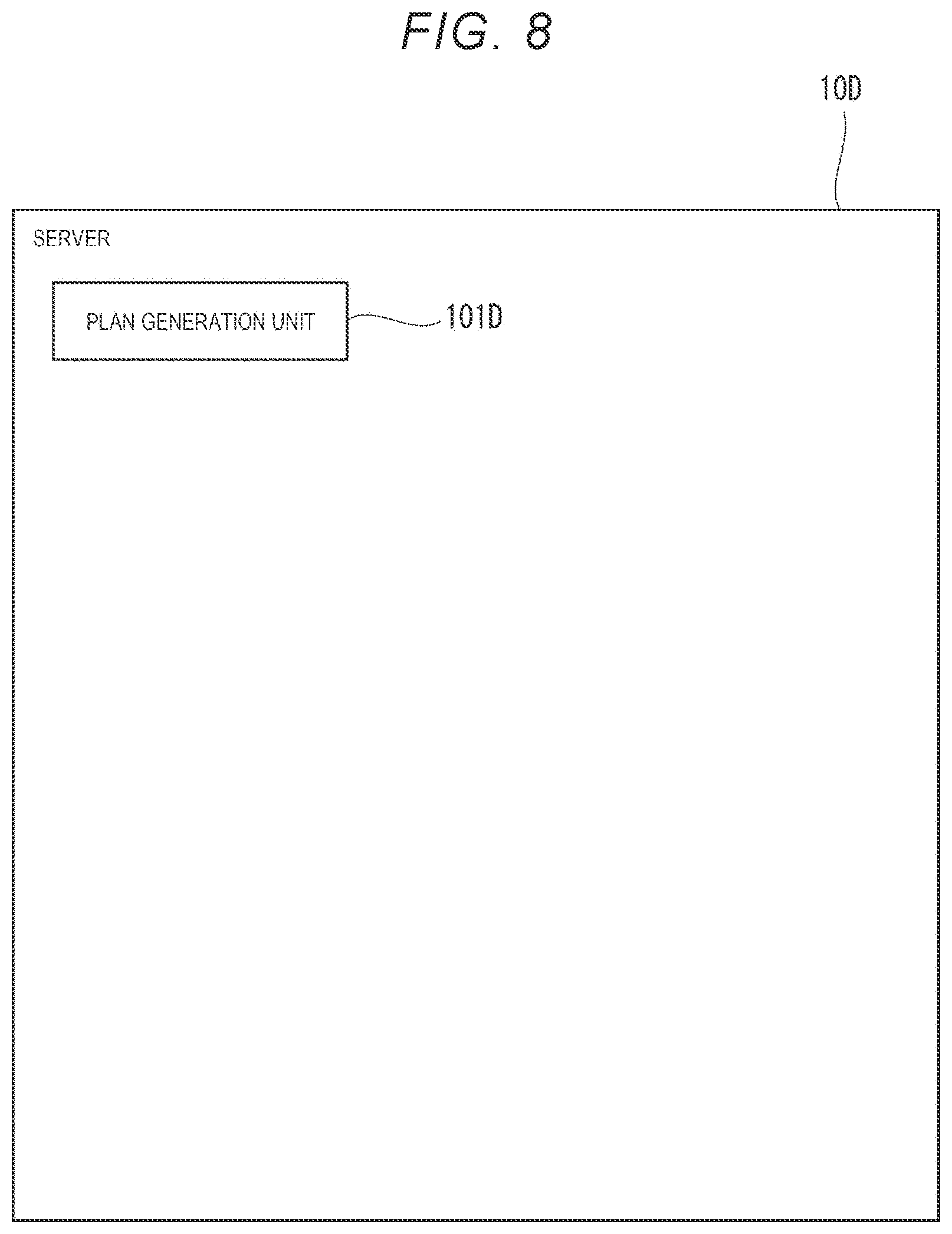 Patent US12090399 Figure 8 – Non-transitory computer readable medium storing plan processing program and task processing system