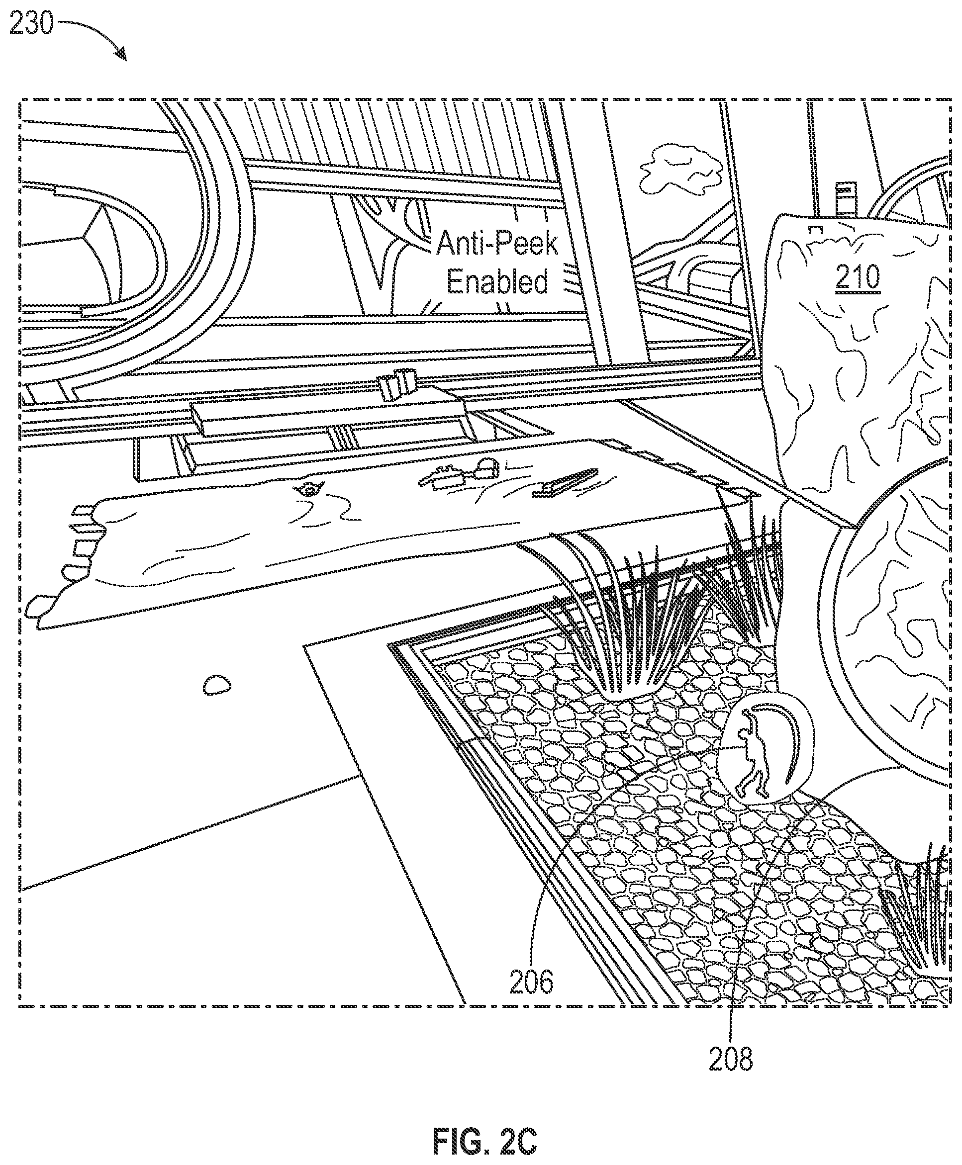 Patent US12090400 Figure 4 – Anti-peek system for video games