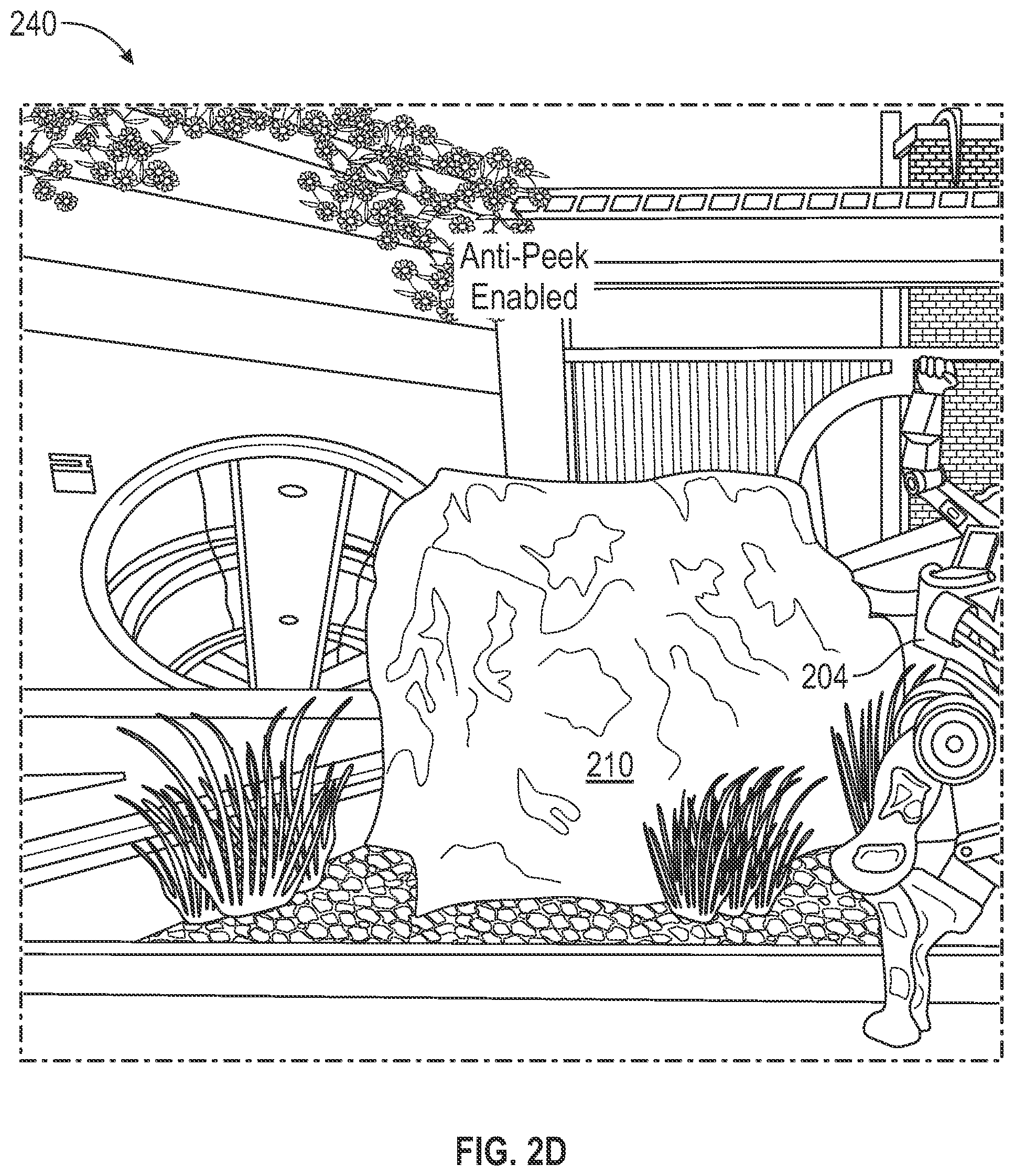 Patent US12090400 Figure 5 – Anti-peek system for video games