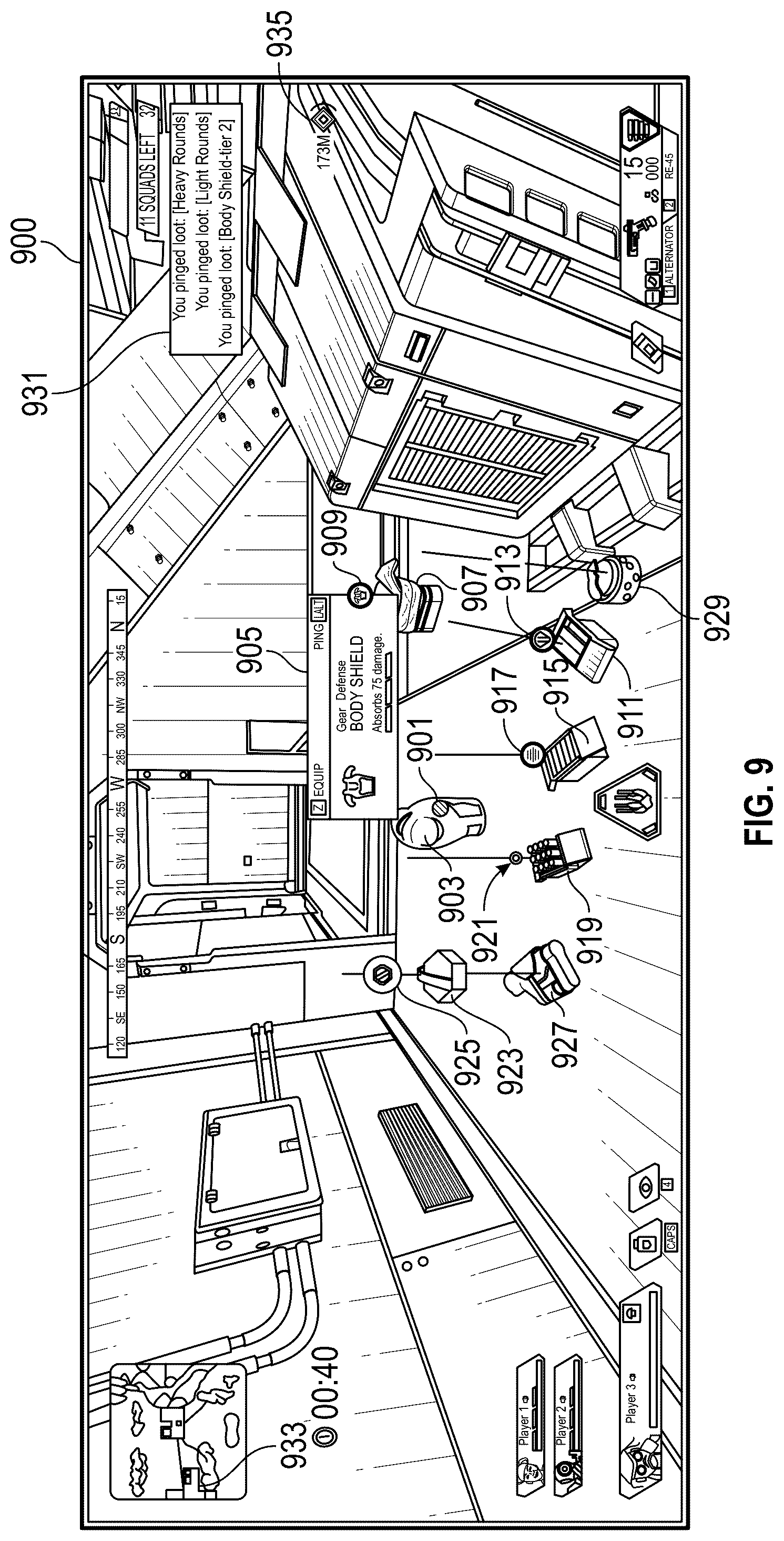 Patent US12090402 Figure 12 – Contextually aware communications system in video games