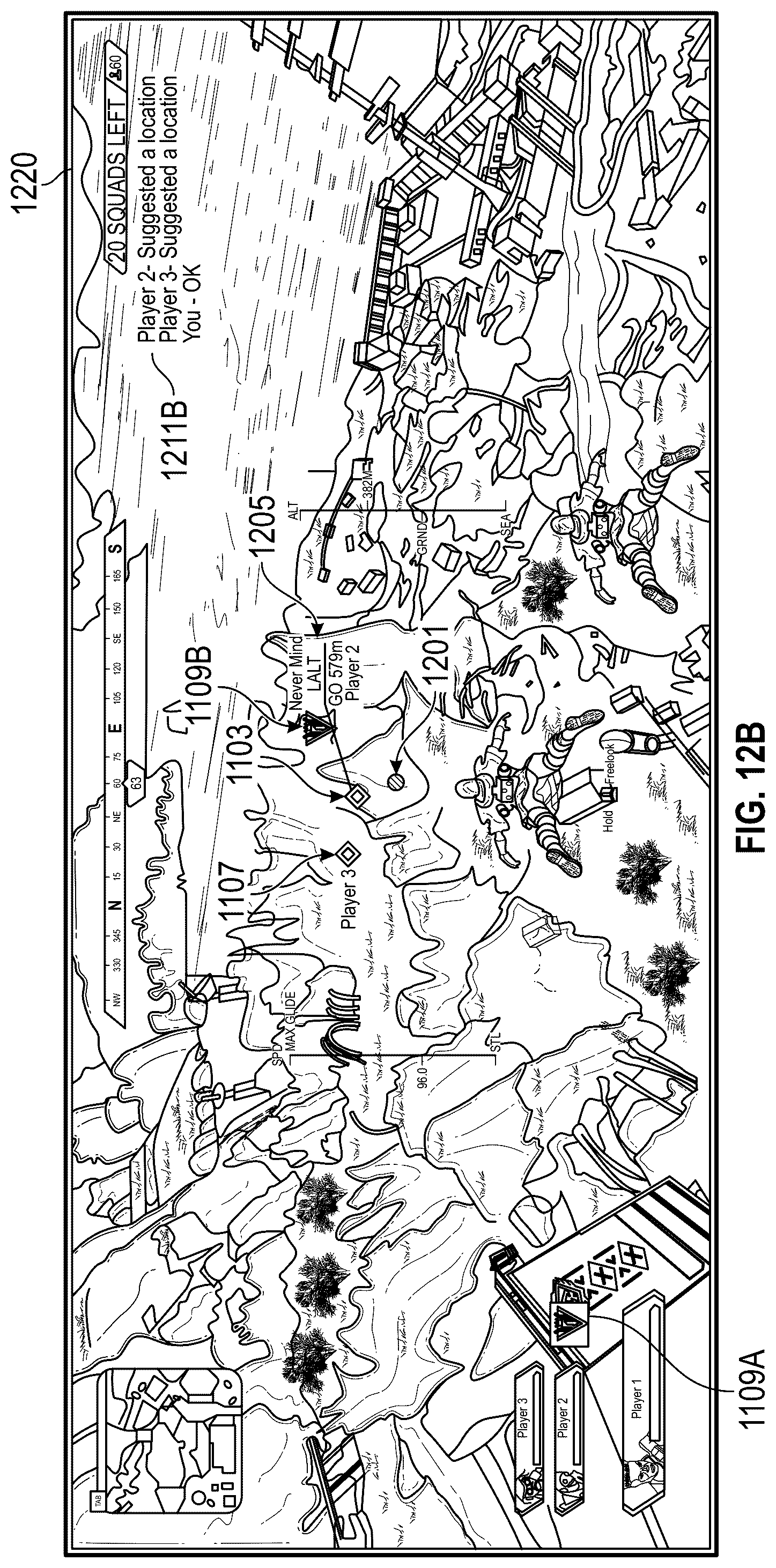 Patent US12090402 Figure 17 – Contextually aware communications system in video games