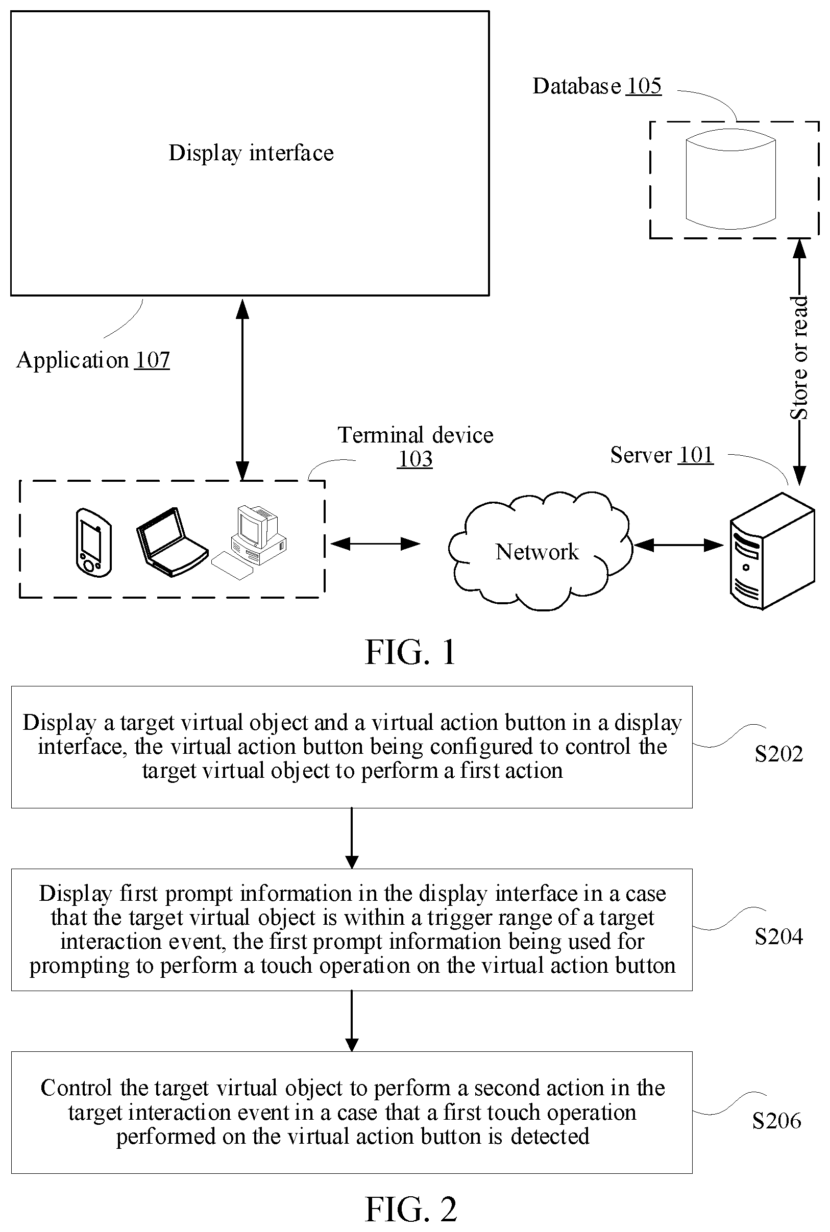 Patent US12090404 Figure 1 – Virtual object control method and apparatus, storage medium, and electronic device