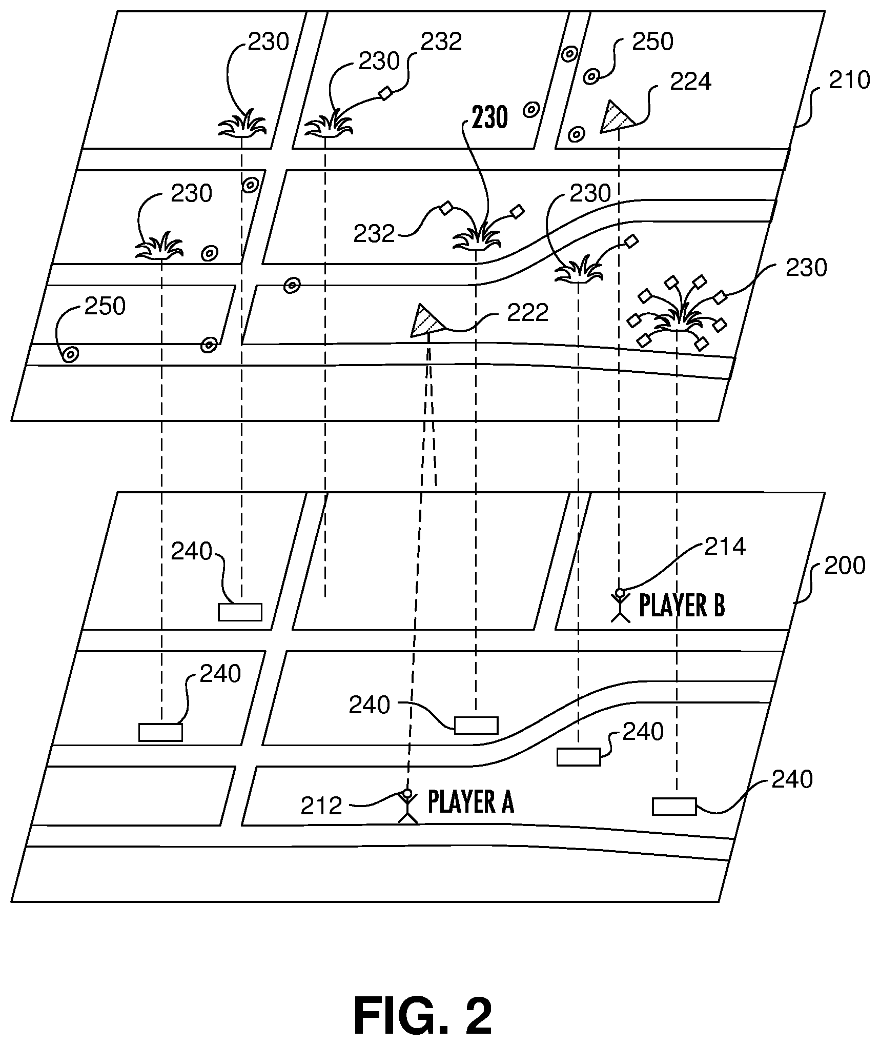 Patent US12090408 Figure 2 – Background process for importing real-world activity data into a location-based game