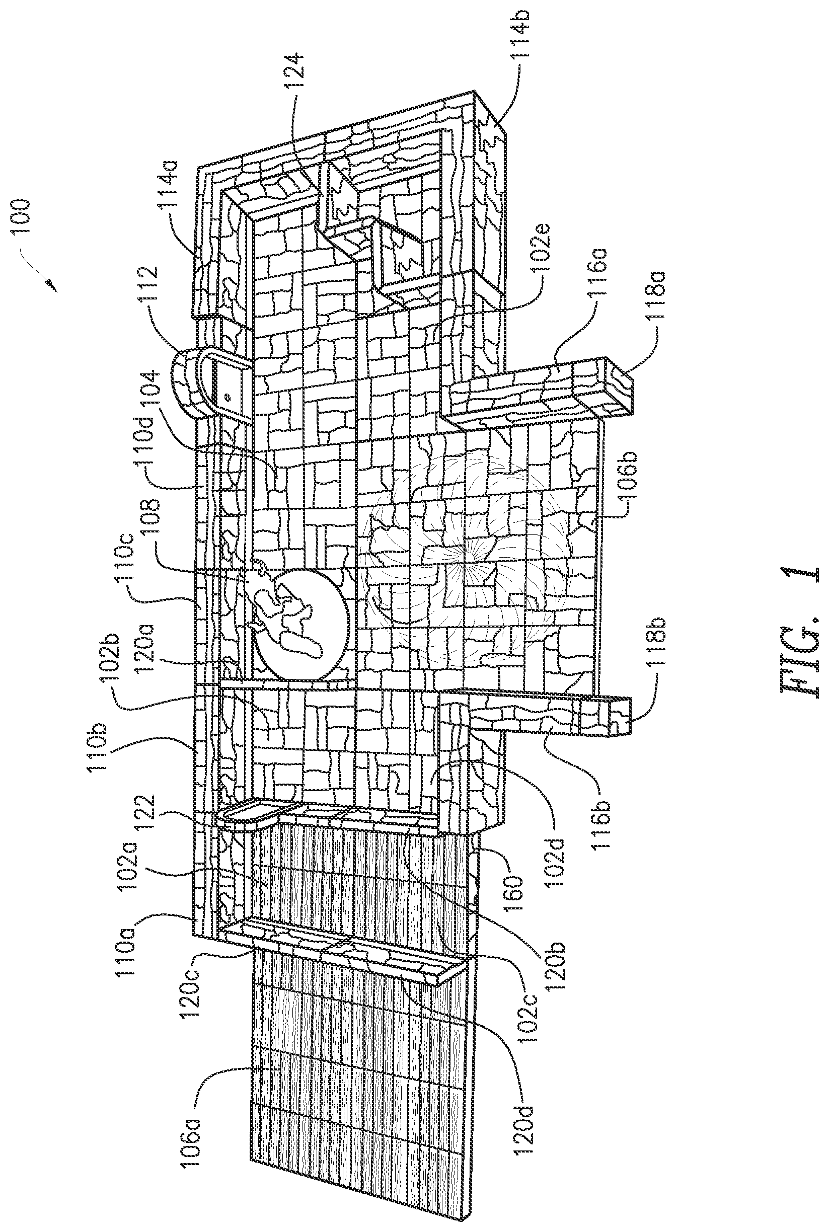 Patent US12090409 — Game tile system — Figure 1