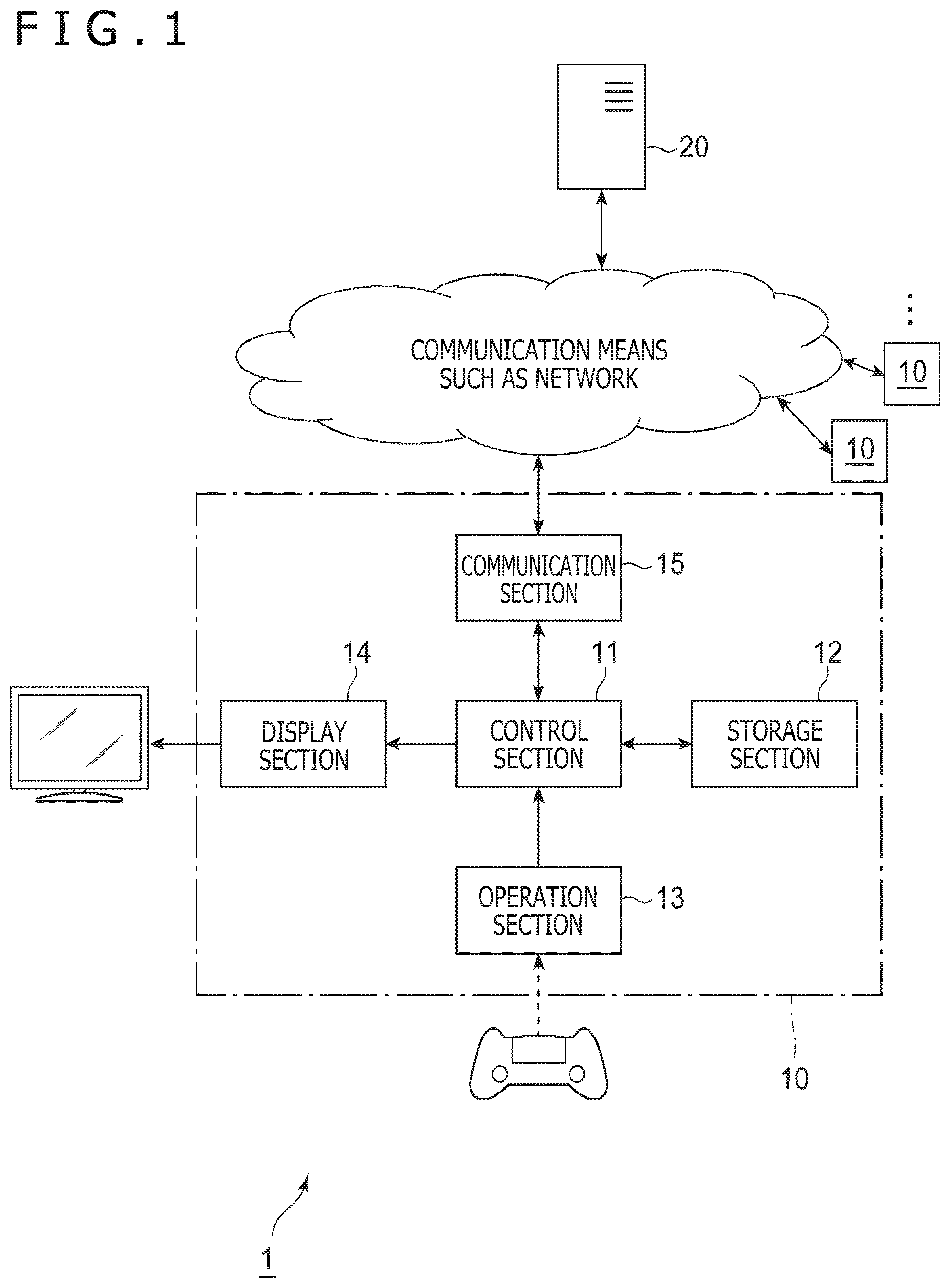 Patent US12090411 Figure 1 – Information processing system and information processing device