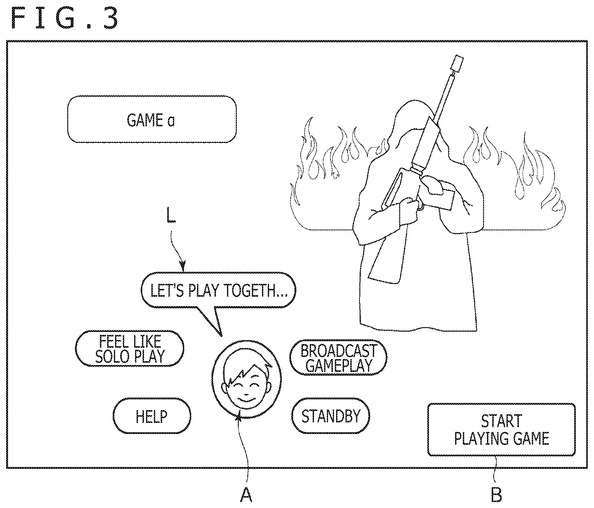 Patent US12090411 Figure 3 – Information processing system and information processing device