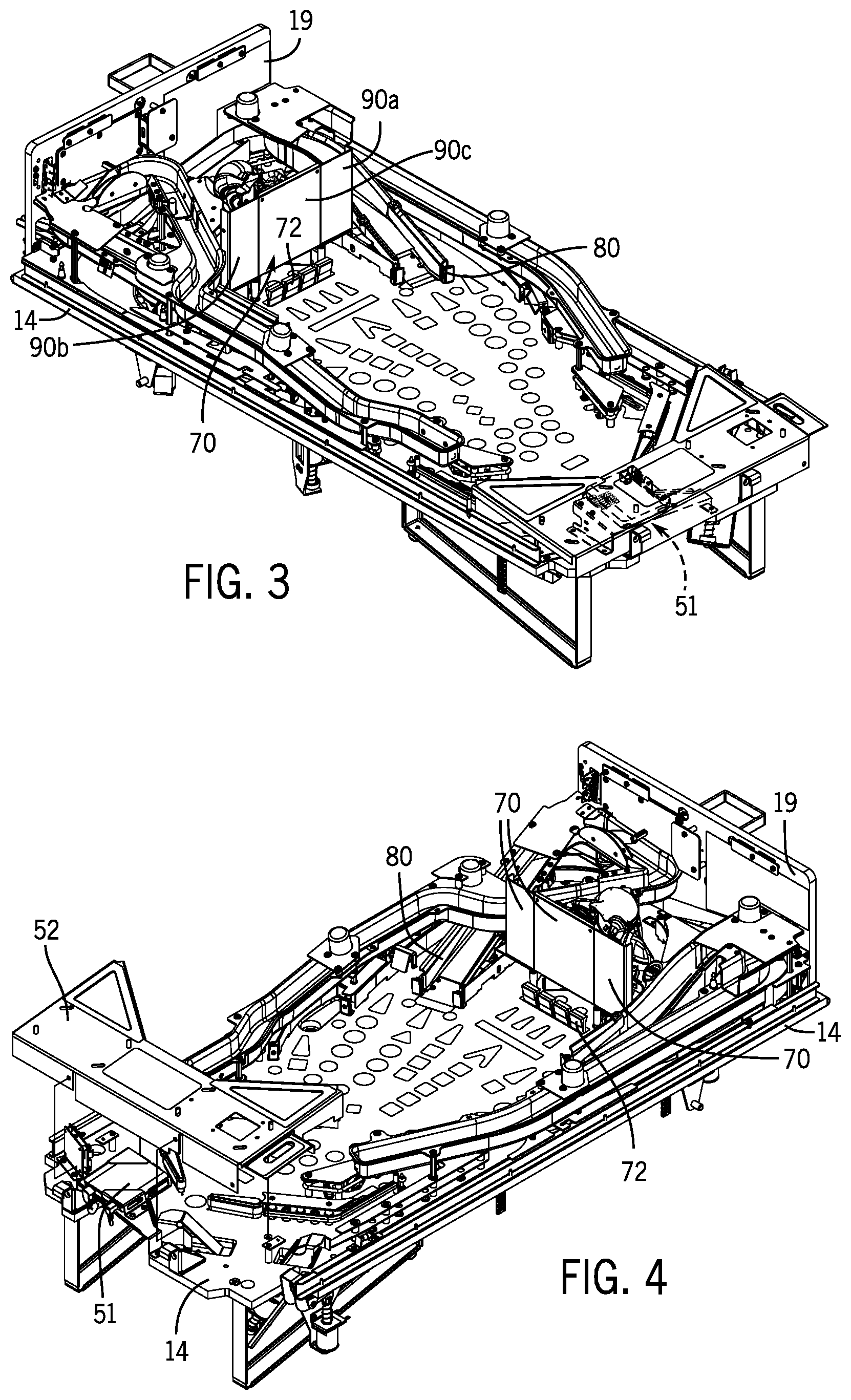 Patent US12090413 Figure 2 – Amusement device with an interactive target and projector feature