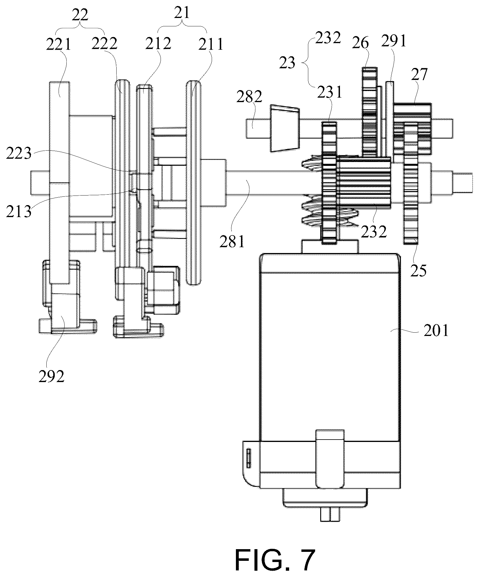 Patent US12090415 Figure 7 – Crane machine