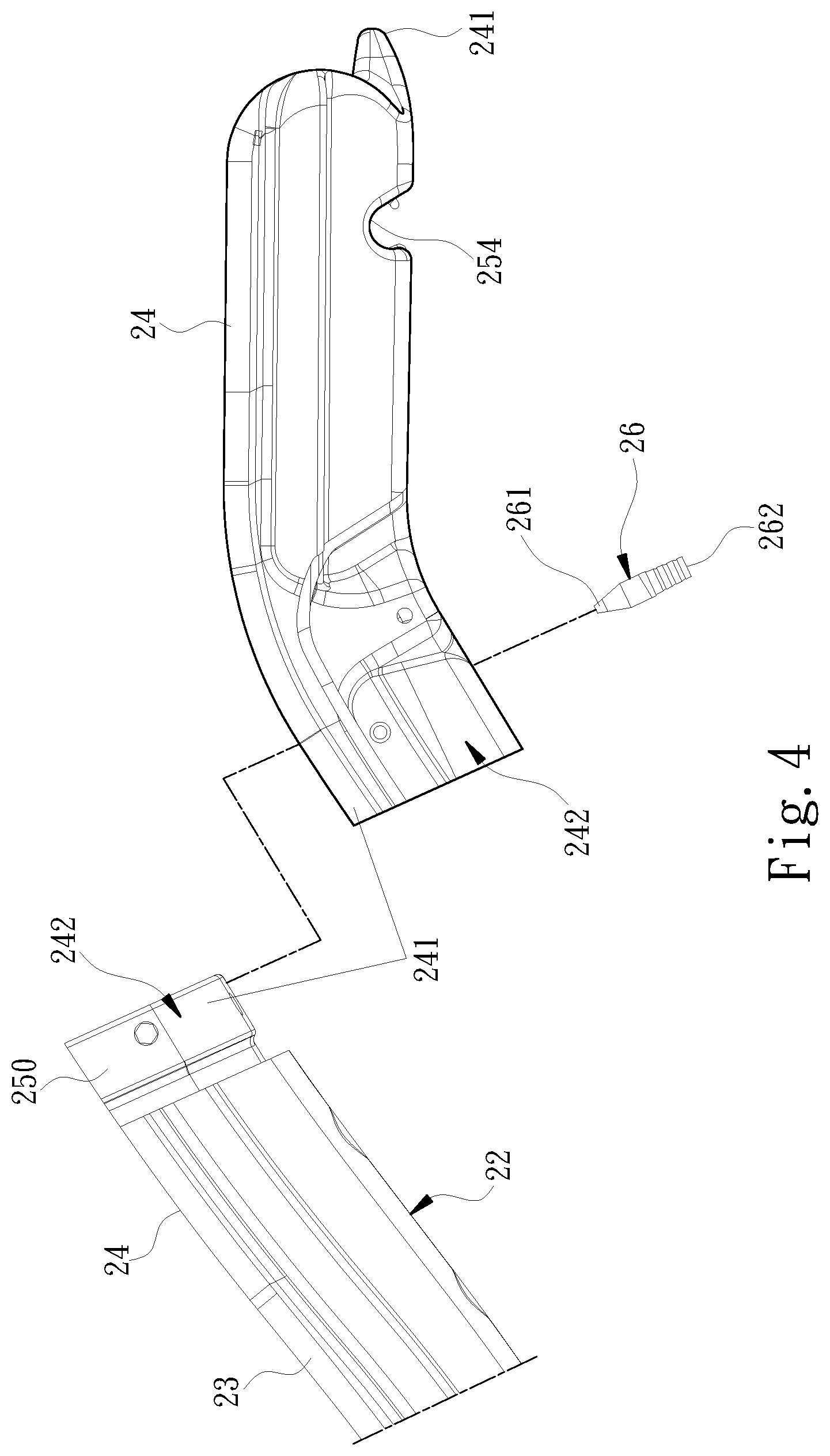 Patent US12090416 Figure 4 – Assembled slide