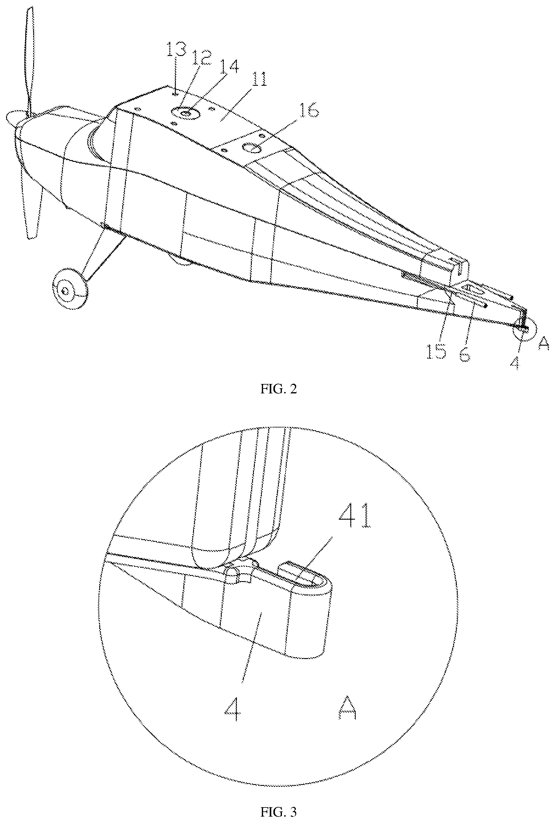 Patent US12090417 Figure 2 – Remote-control aircraft