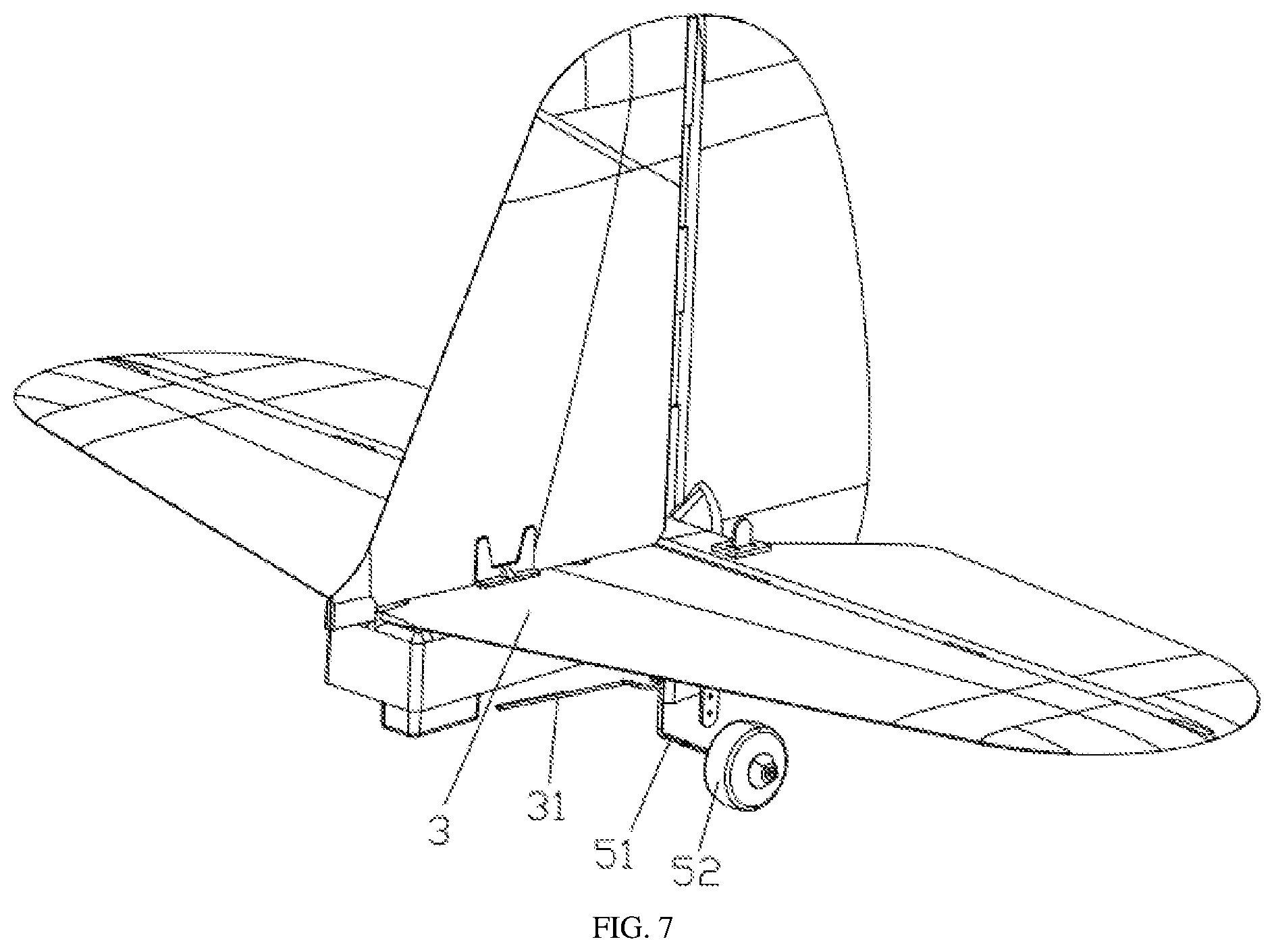Patent US12090417 Figure 5 – Remote-control aircraft