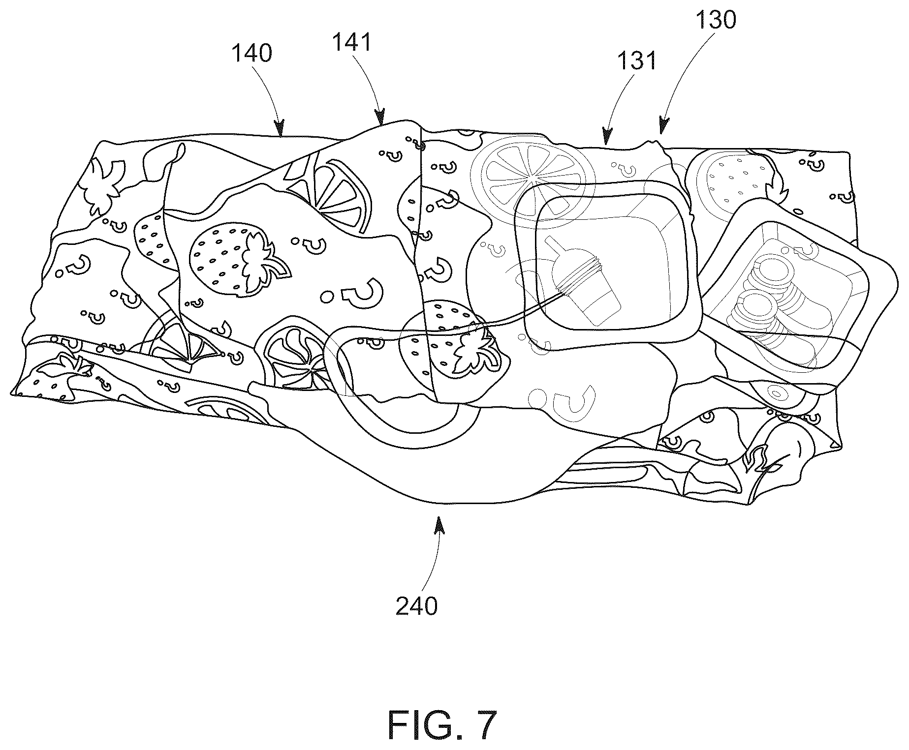 Patent US12090418 Figure 7 – Toy play set and packaging therefor