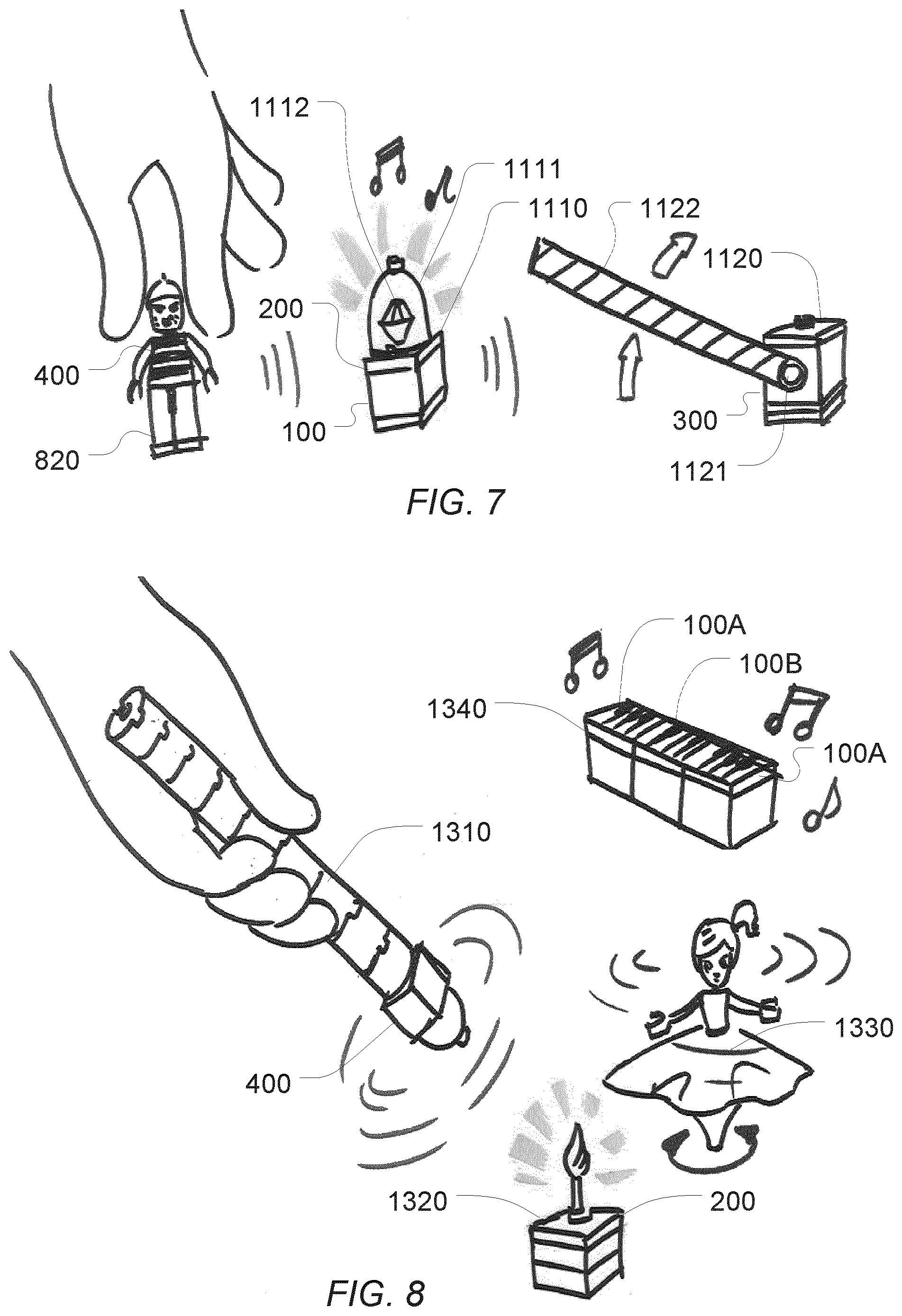 Patent US12090419 Figure 4 – Modular toy system with electronic toy modules