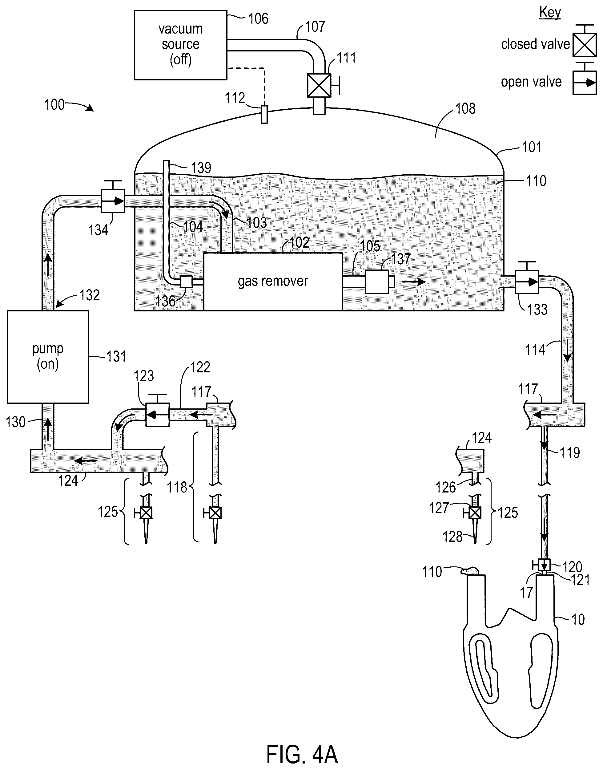 Patent US12090423 Figure 7 – Degassing electrorheological fluid
