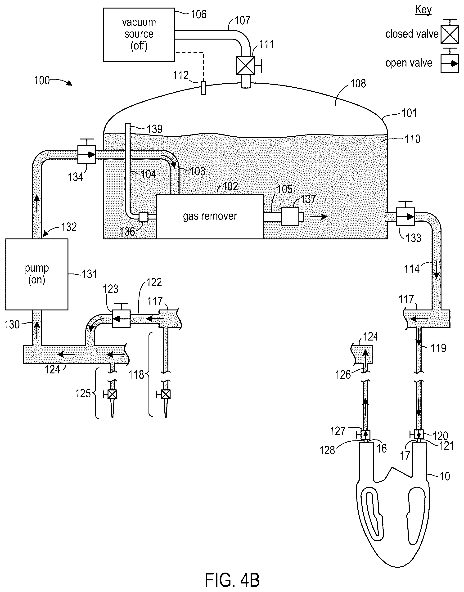 Patent US12090423 Figure 8 – Degassing electrorheological fluid