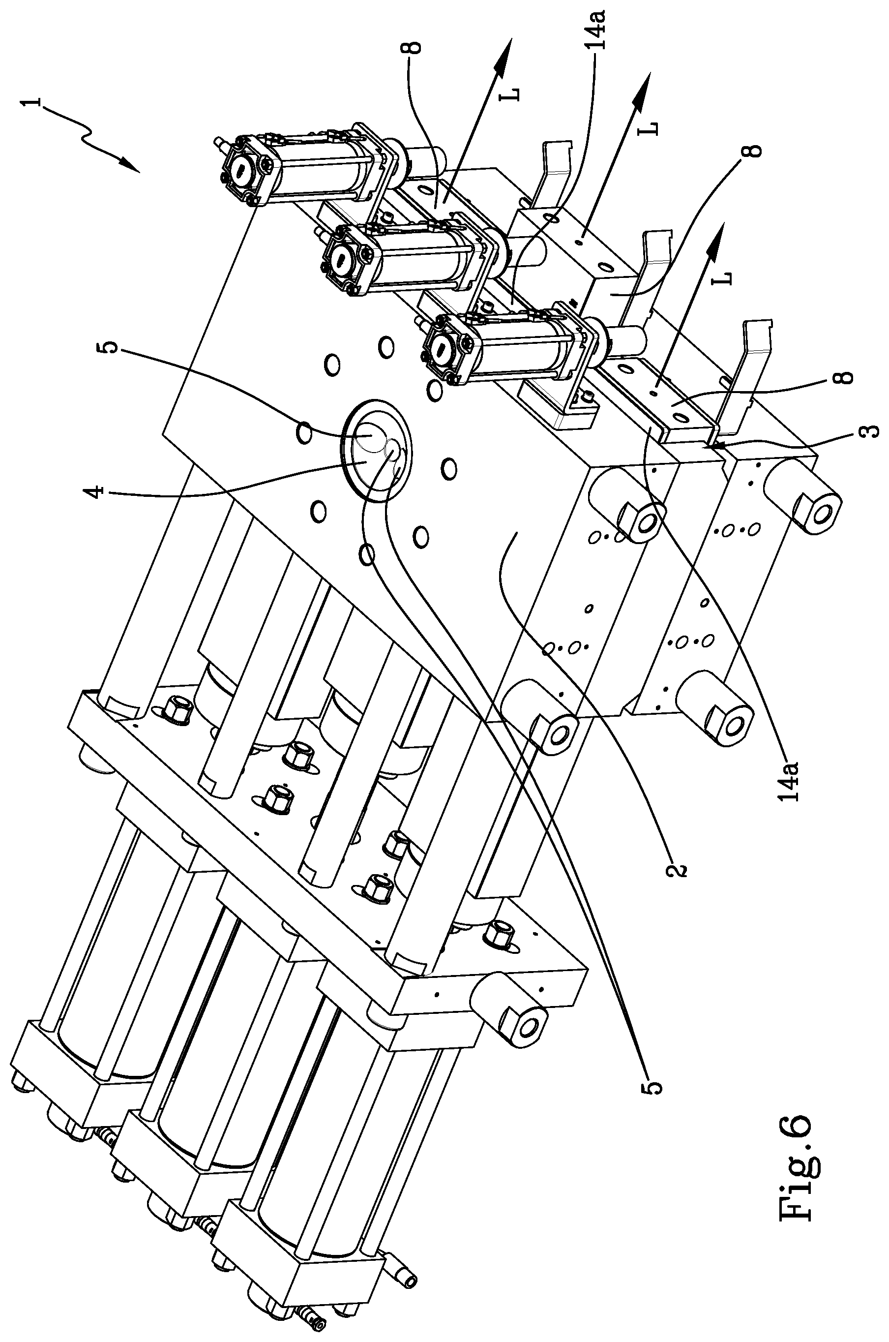 Patent US12090425 Figure 6 – Filter device for filtering extruded polymers and cleaning method