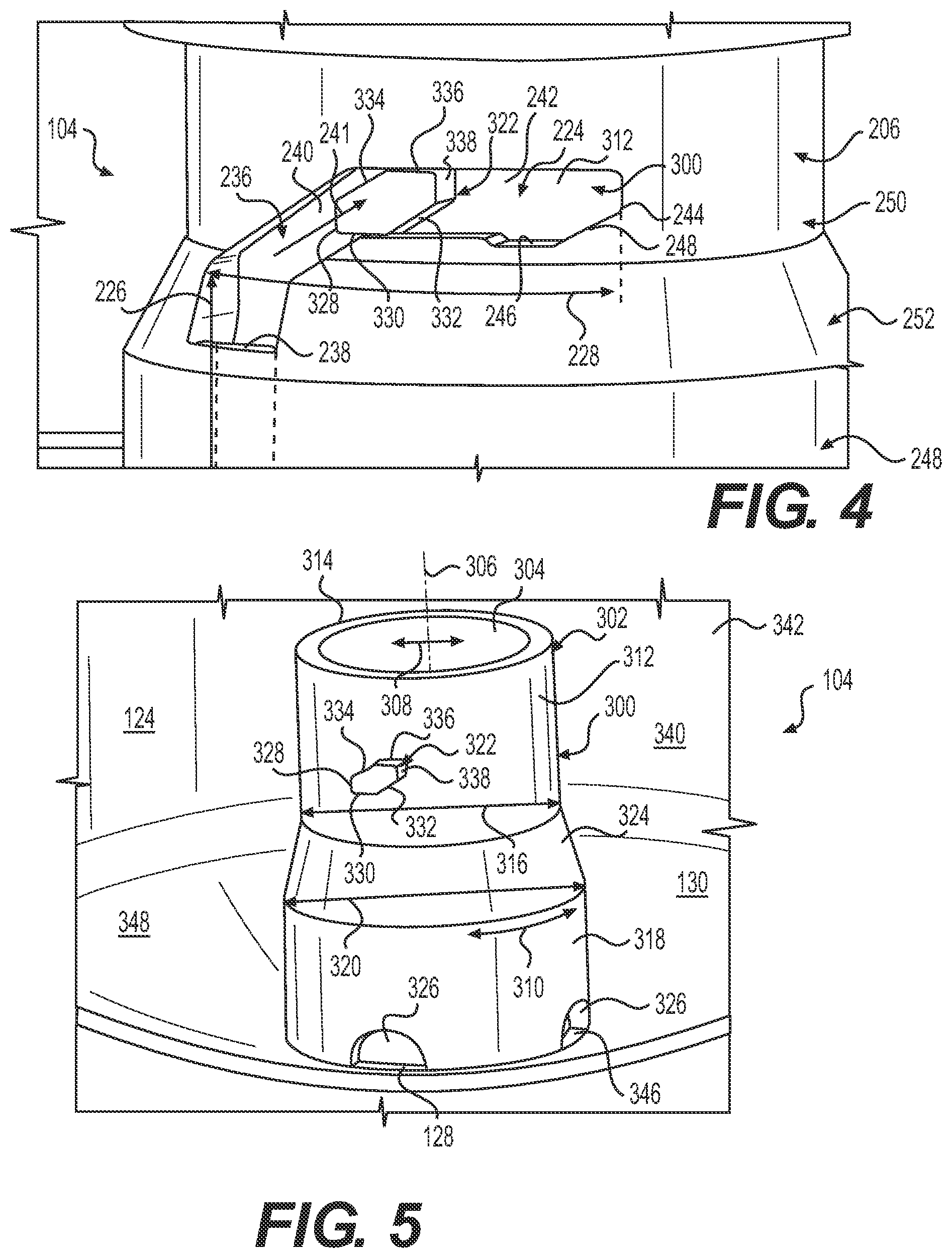 Patent US12090426 Figure 3 – Locking feature for a filter