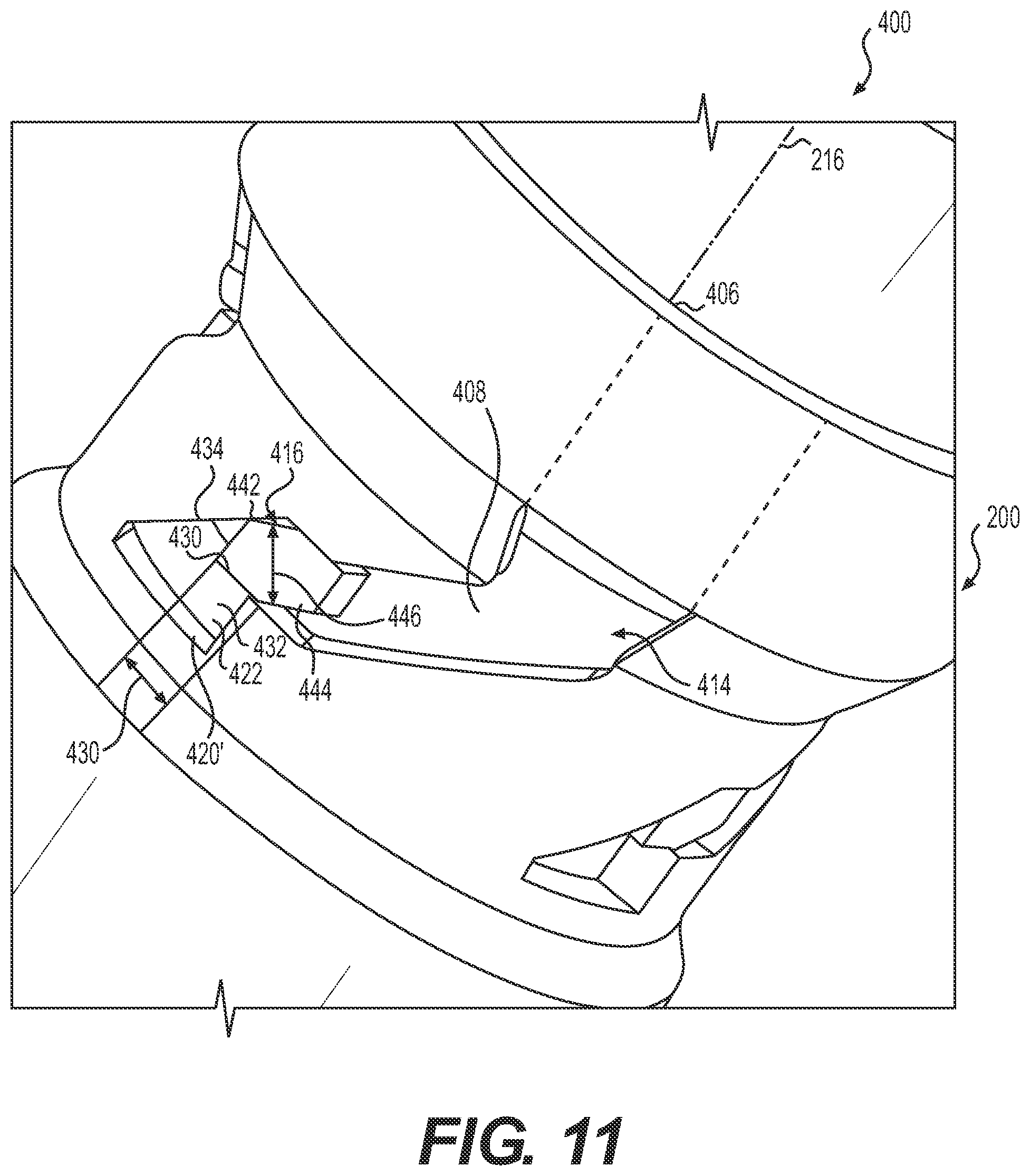 Patent US12090426 Figure 9 – Locking feature for a filter