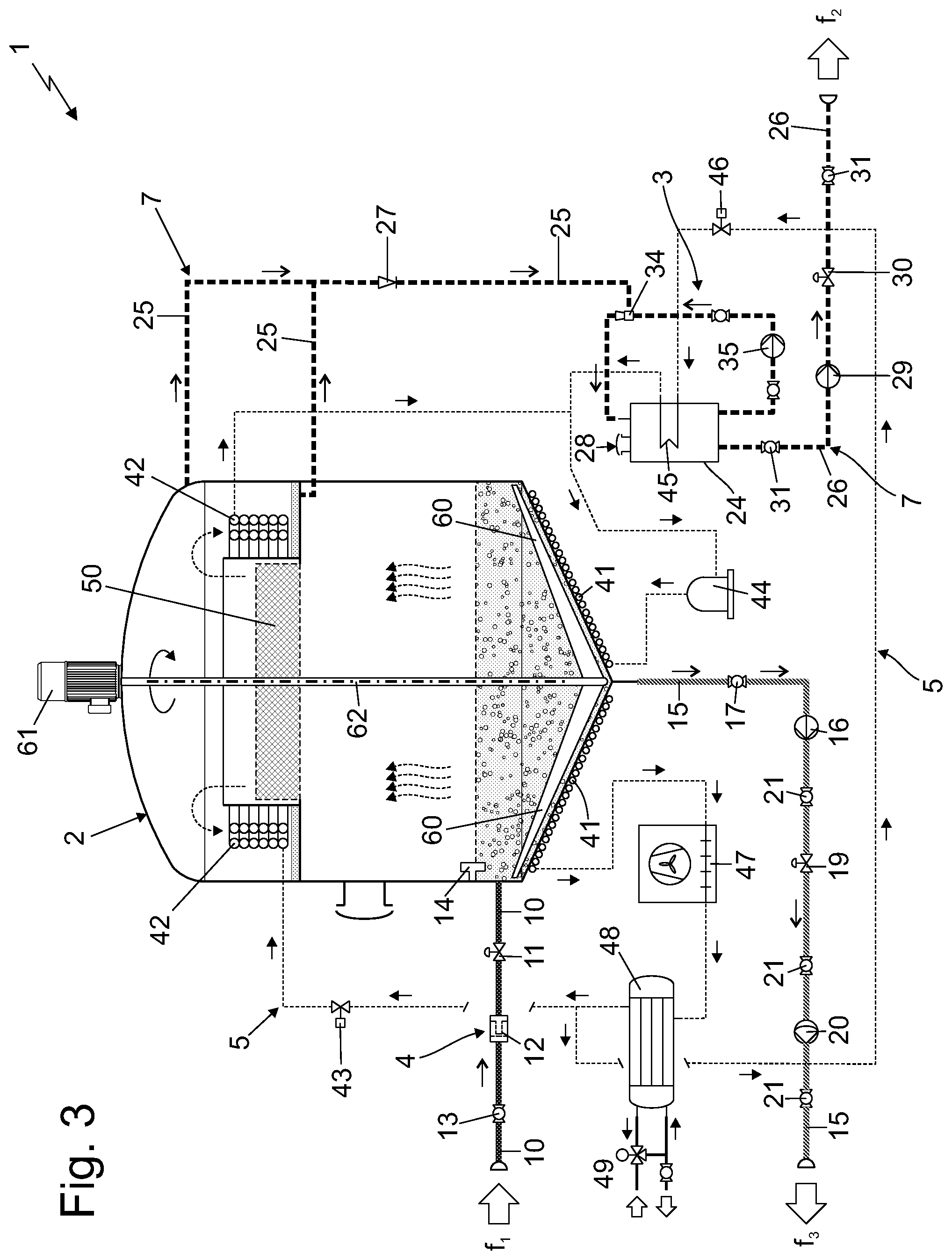 Patent US12090427 Figure 3 – Sewage treatment machine