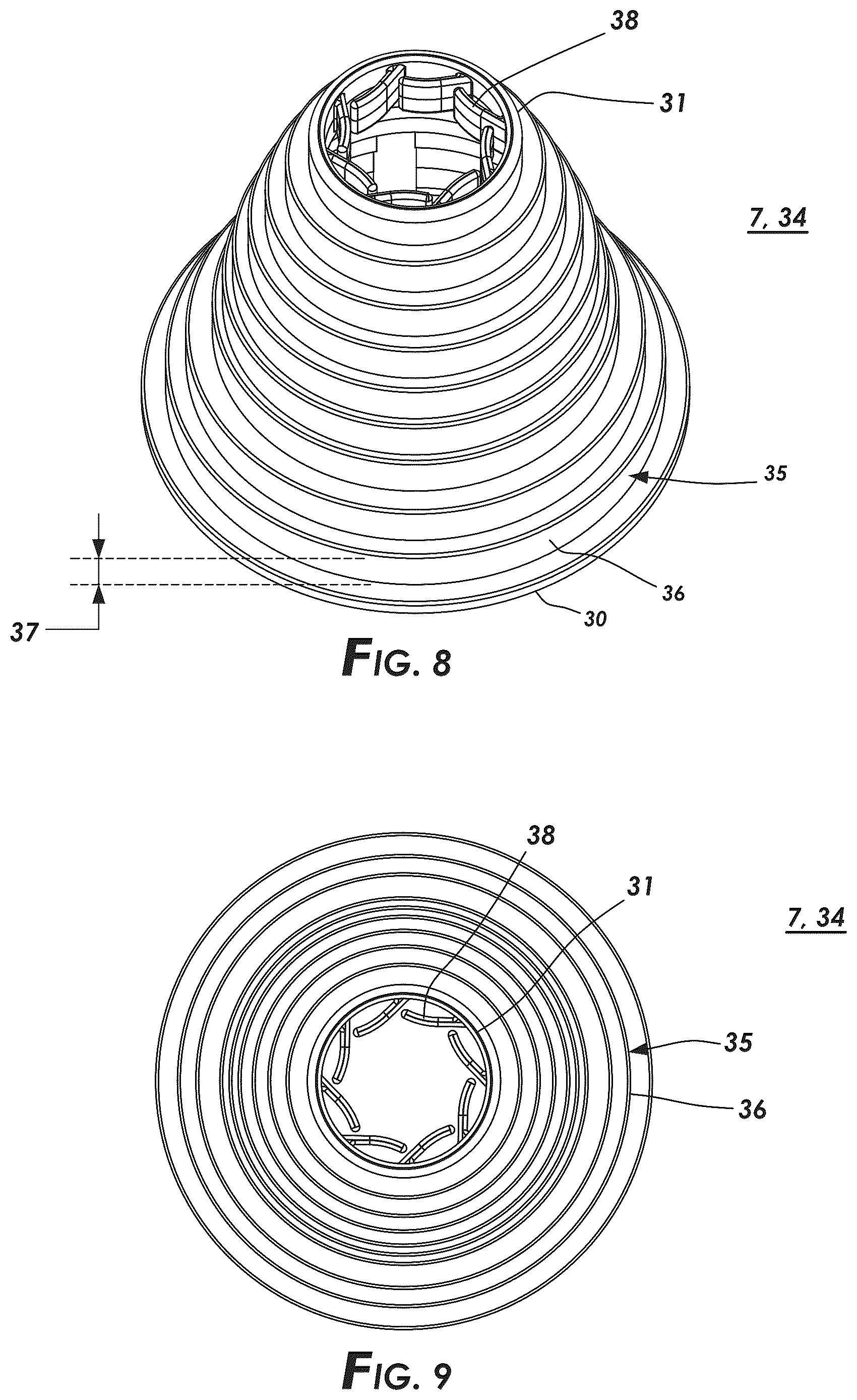 Patent US12090433 Figure 8 – Filter cleaning system
