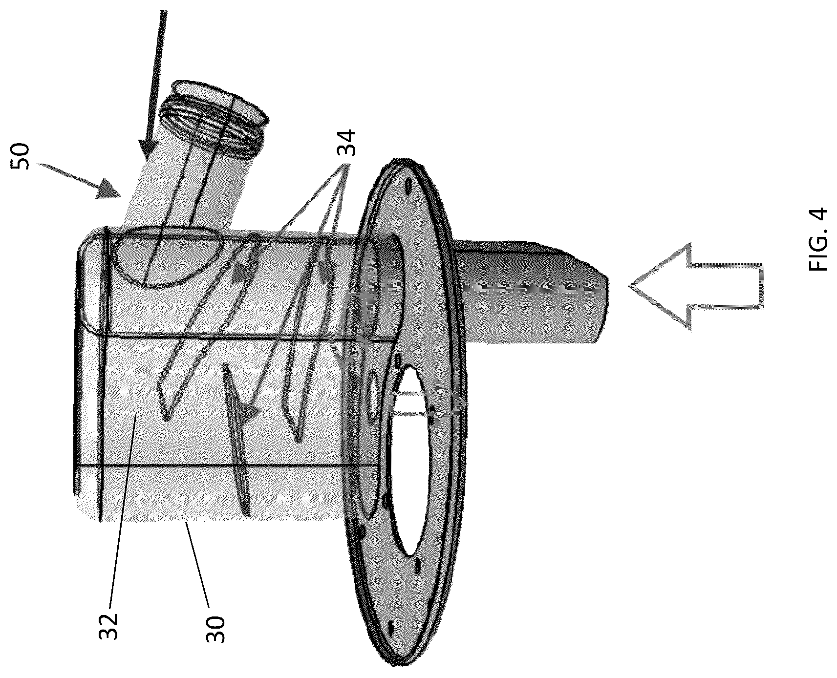 Patent US12090434 Figure 4 – Air / waste water separator