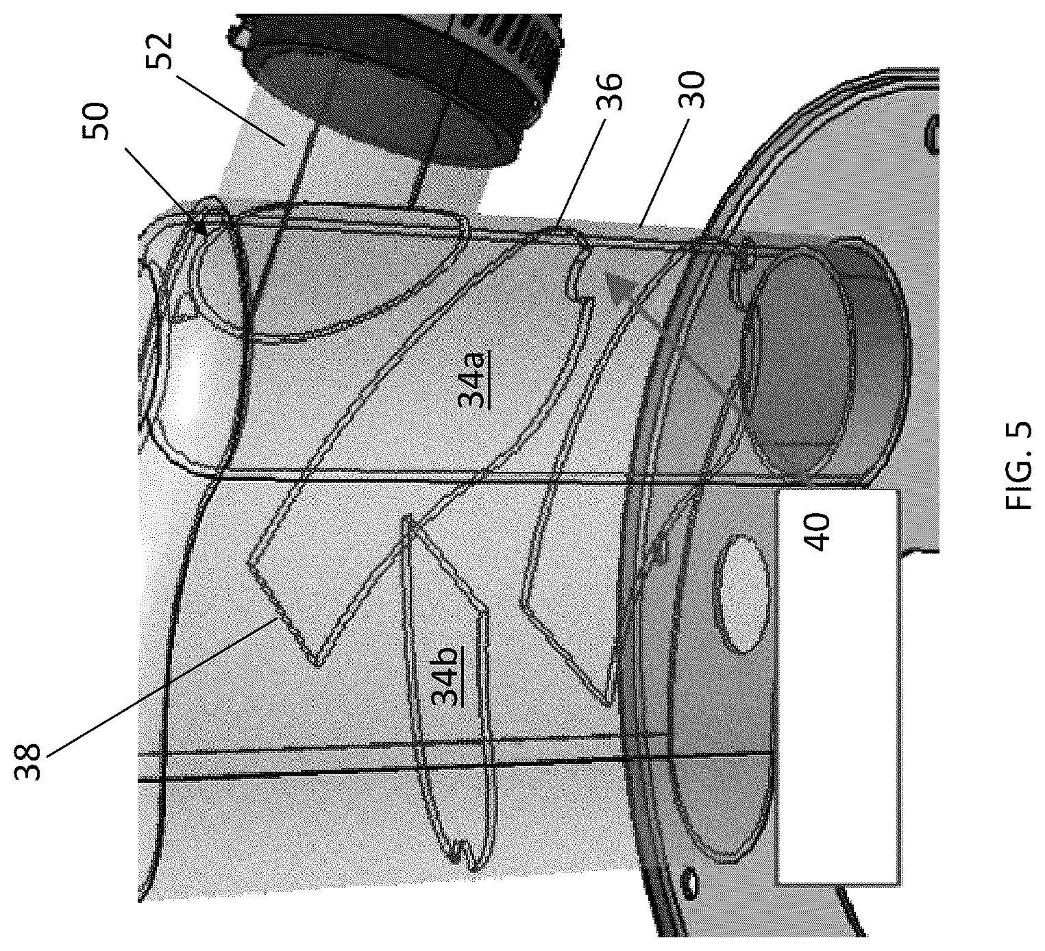 Patent US12090434 Figure 5 – Air / waste water separator