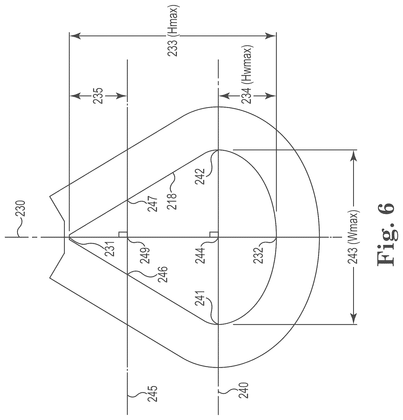 Patent US12090435 Figure 6 – Ovate tubular filter cartridges and filter systems using the same