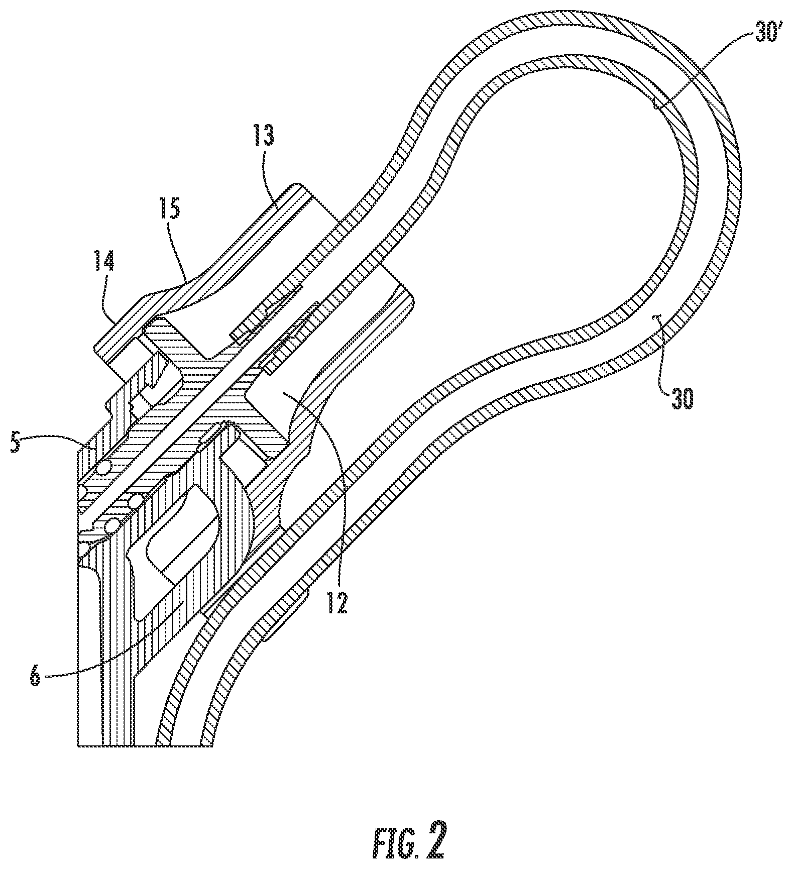 Patent US12090436 Figure 2 – Valve protection and tube management device
