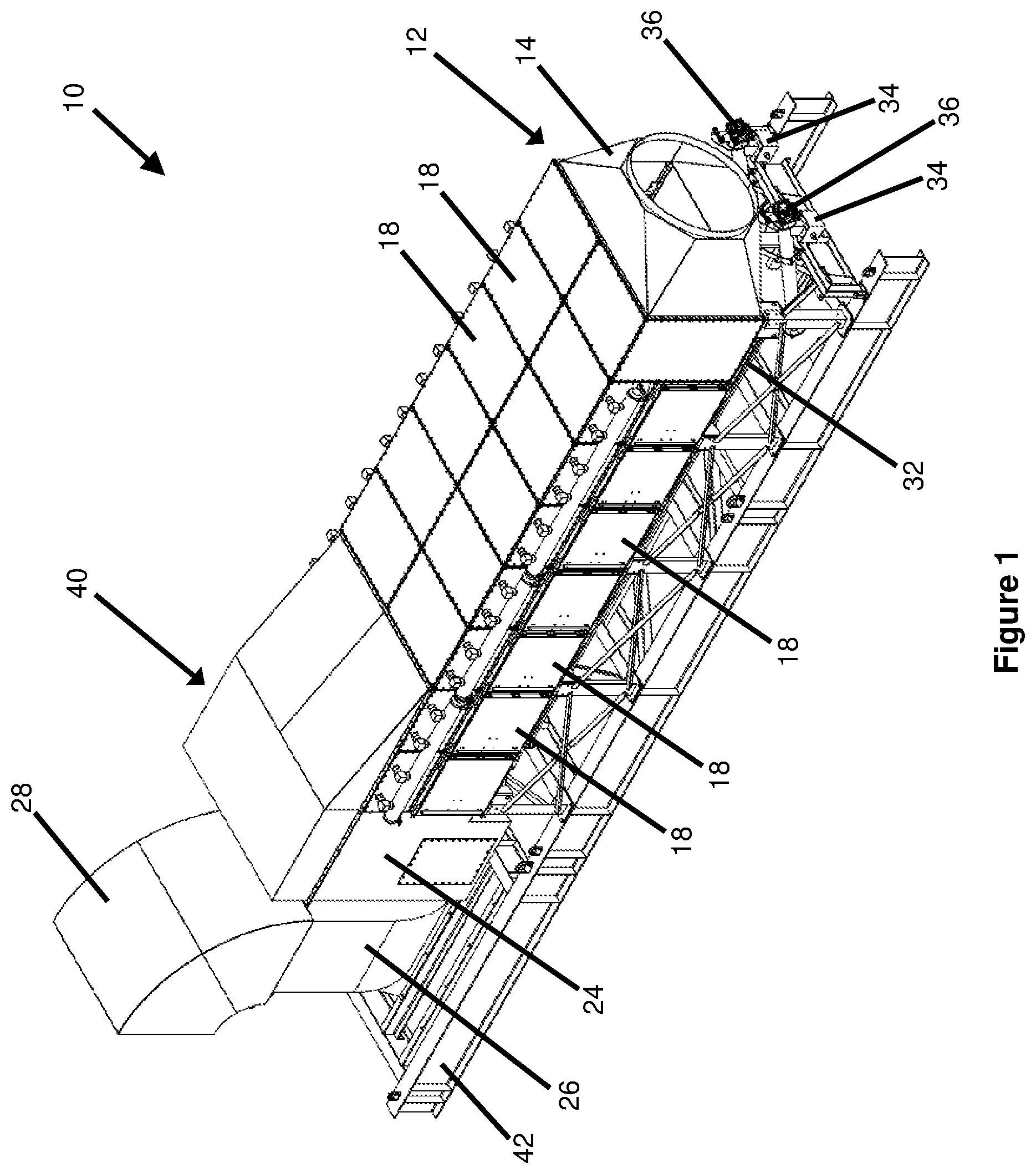 Patent US12090438 Figure 1 – Dust extraction device