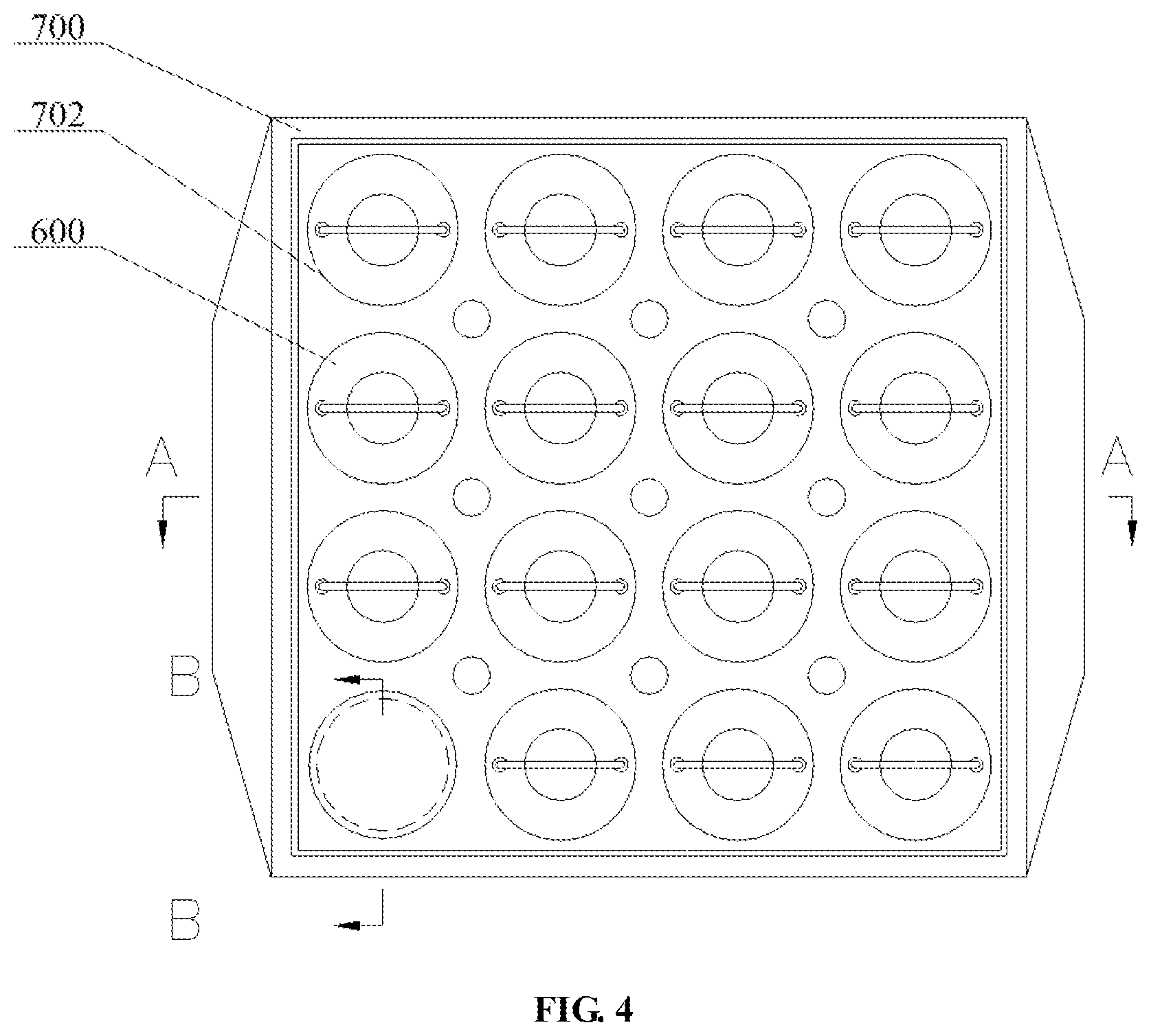 Patent US12090440 Figure 4 – Filter element for coupling adsorption and regeneration of volatile organic compounds and purification device