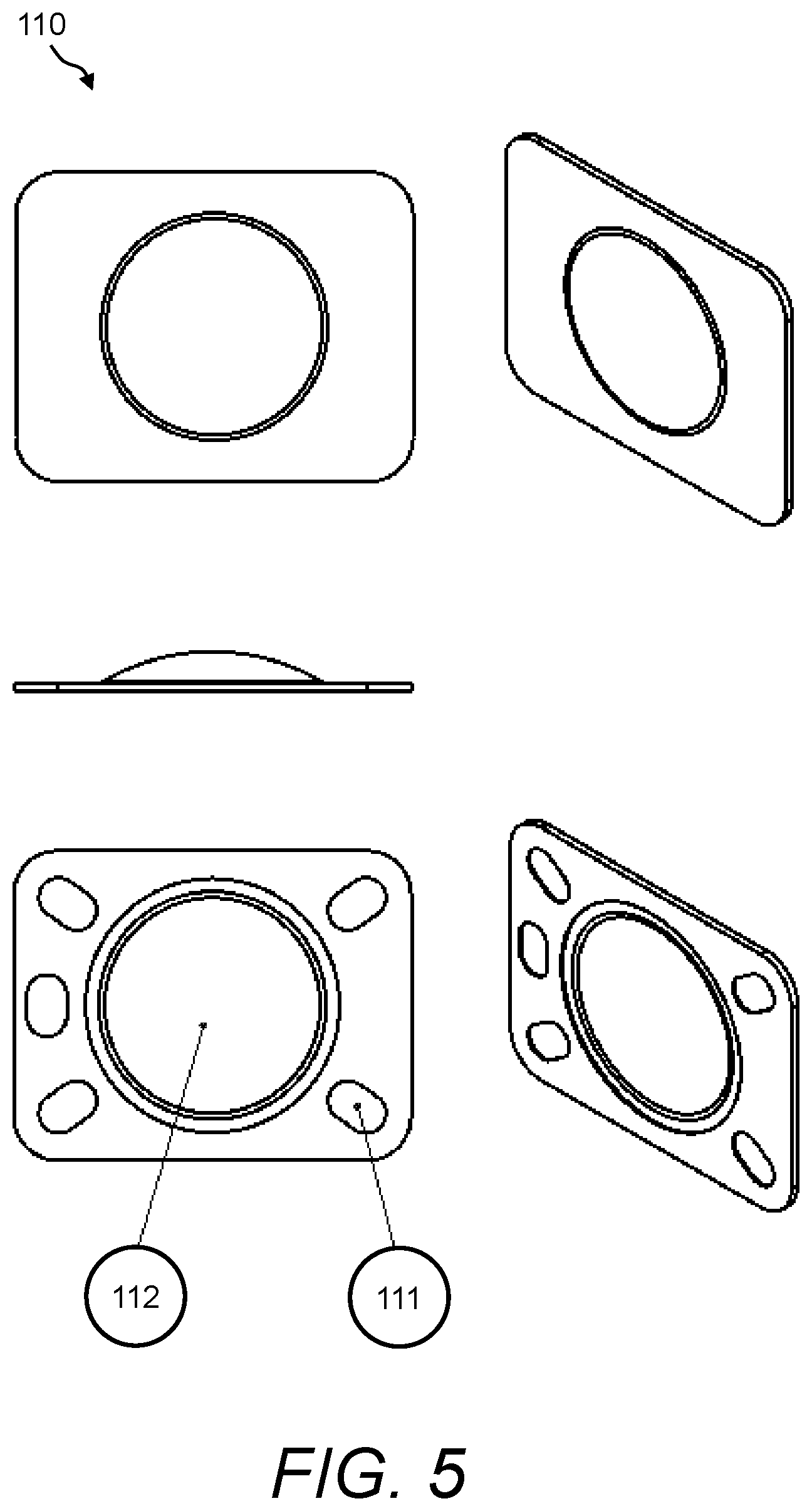 Patent US12090443 Figure 5 – Tangential flow filtration (TFF) system and disposable TFF unit that includes an integrated pump apparatus