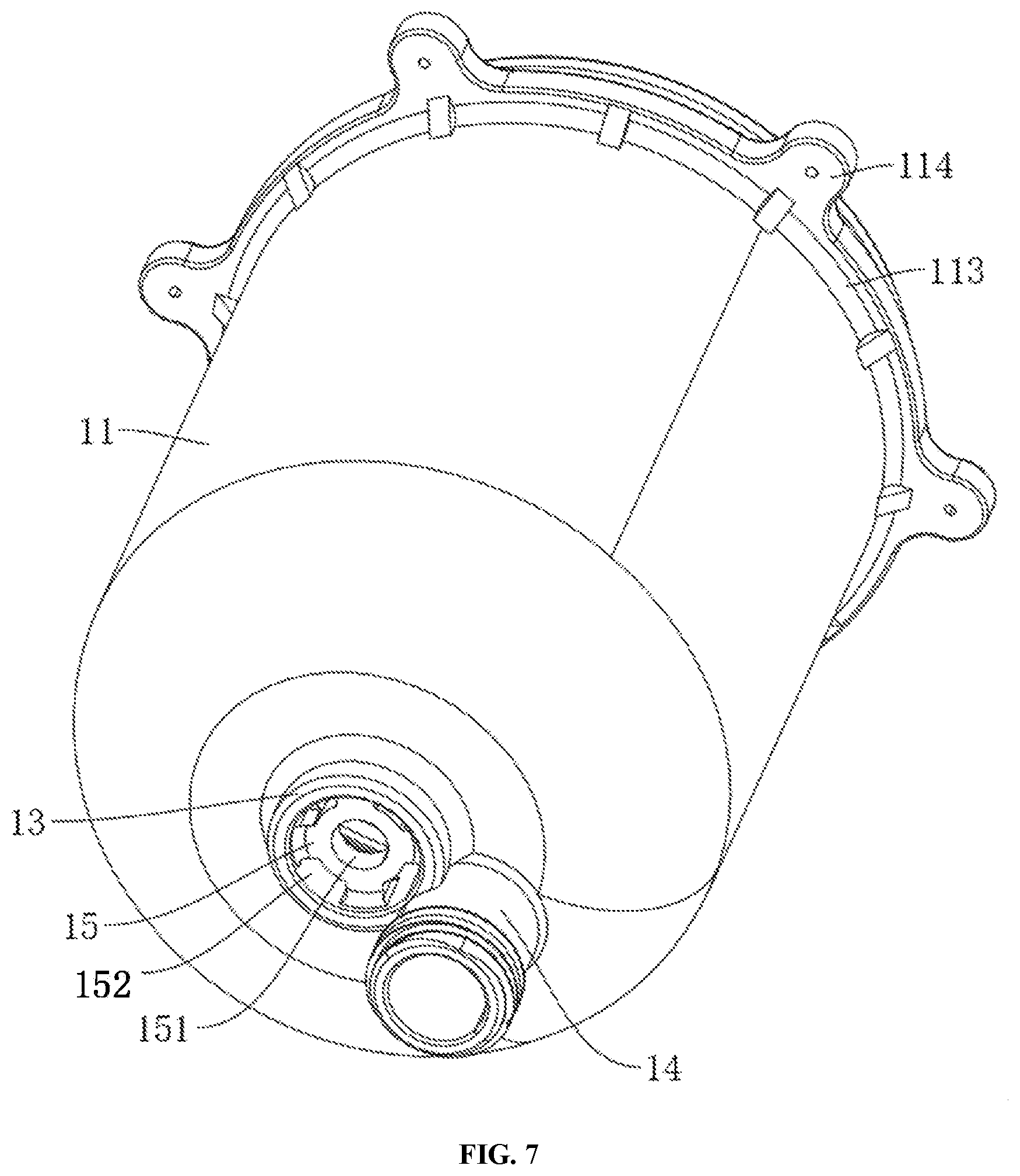 Patent US12090450 Figure 7 – Microbubble generation container and water discharging device