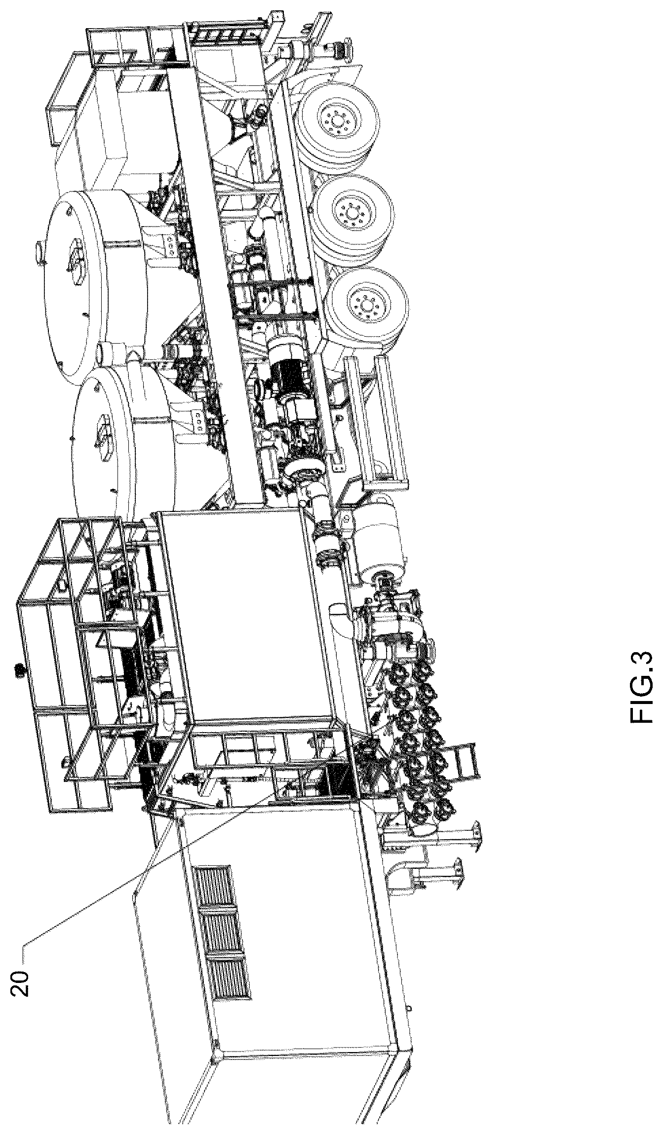 Patent US12090452 Figure 3 – Fracturing fluid mixing equipment