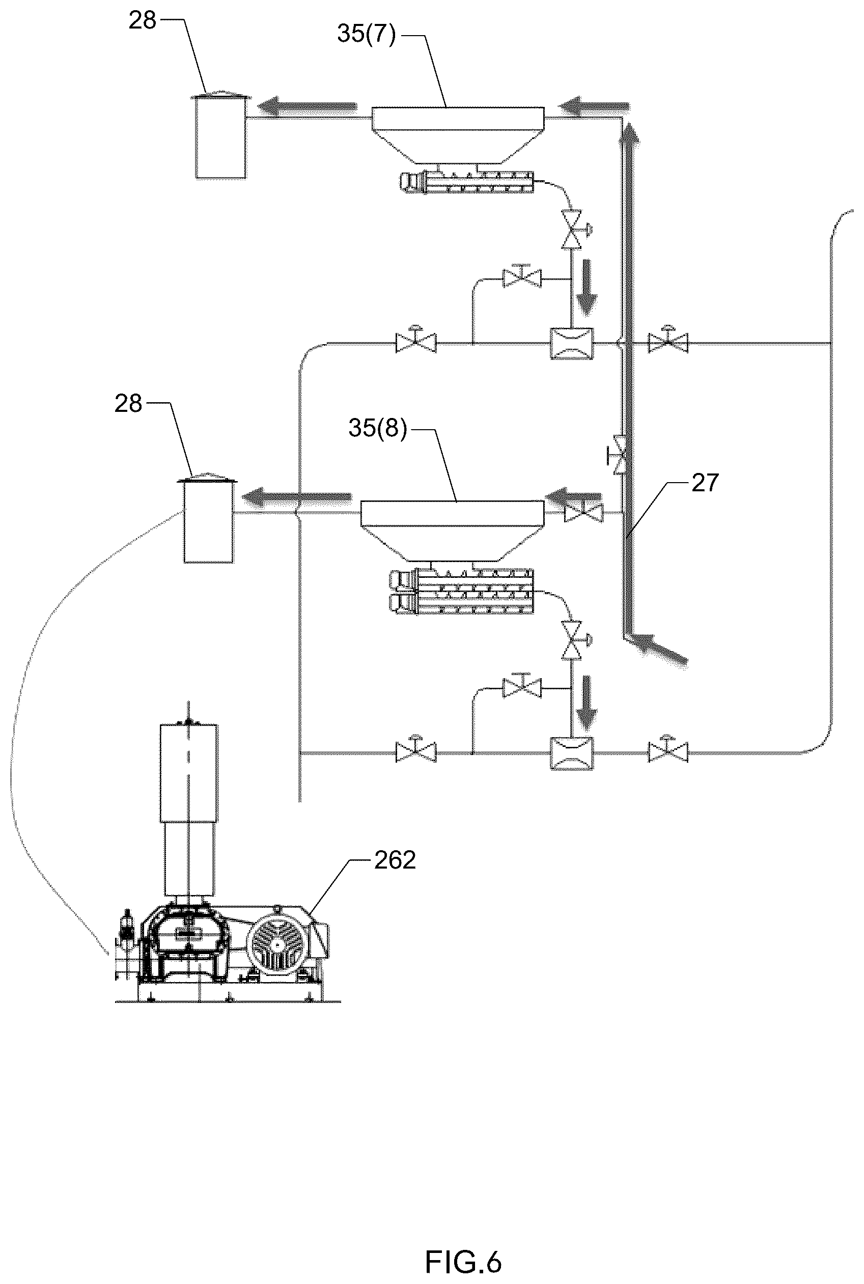 Patent US12090452 Figure 6 – Fracturing fluid mixing equipment