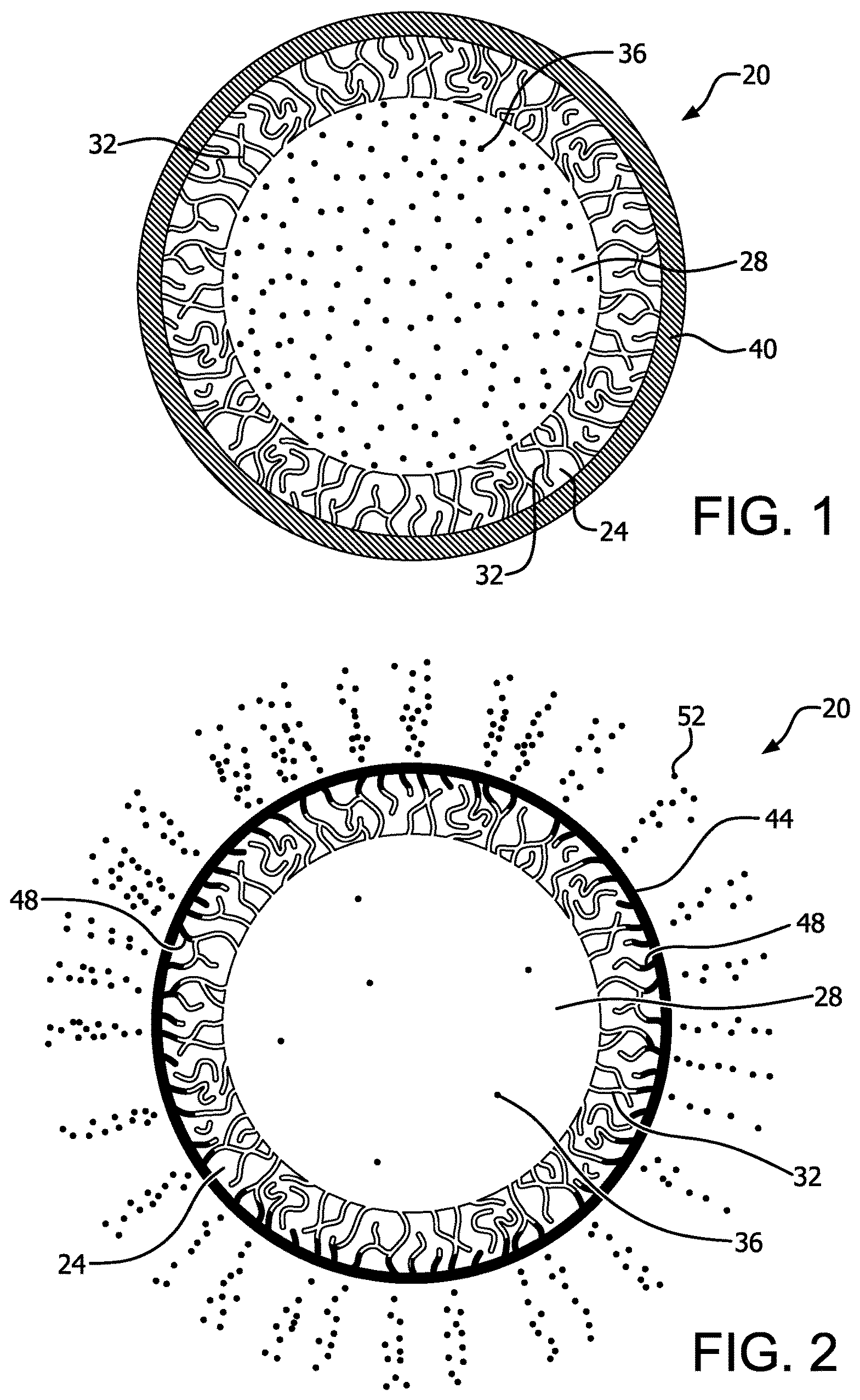 Patent US12090461 Figure 1 – Fluid storage media and method of delivering a fluid