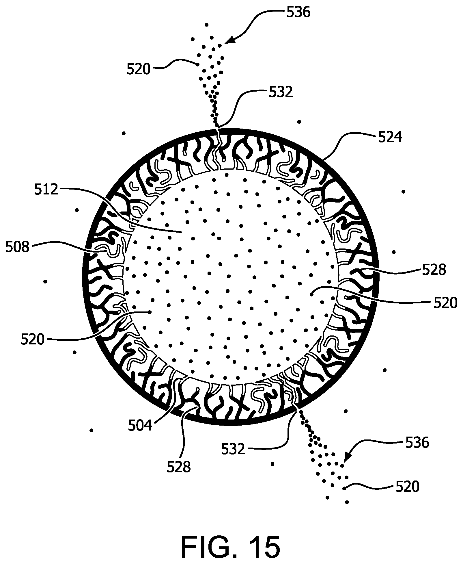 Patent US12090461 Figure 11 – Fluid storage media and method of delivering a fluid