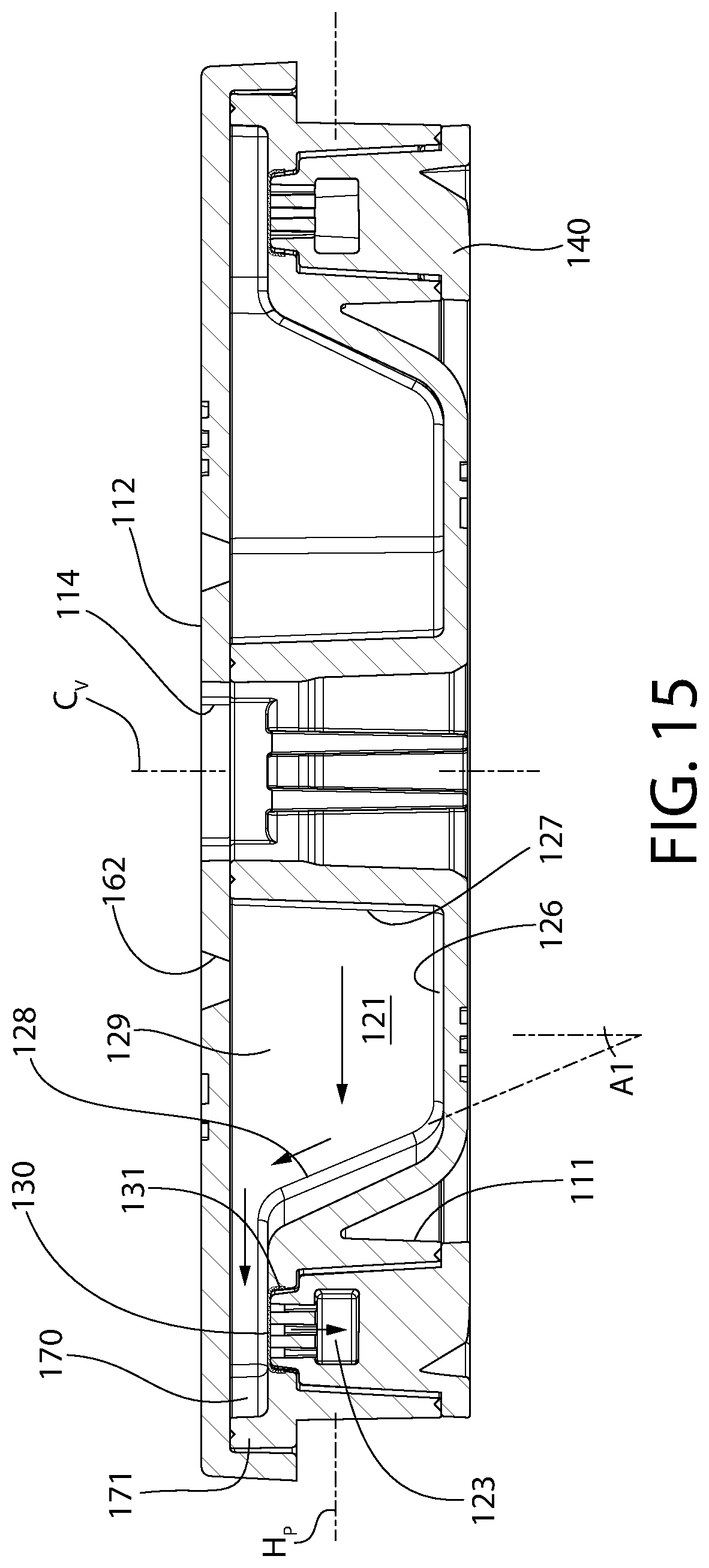 Patent US12090475 Figure 16 – Analytical cartridge for soil testing and related methods
