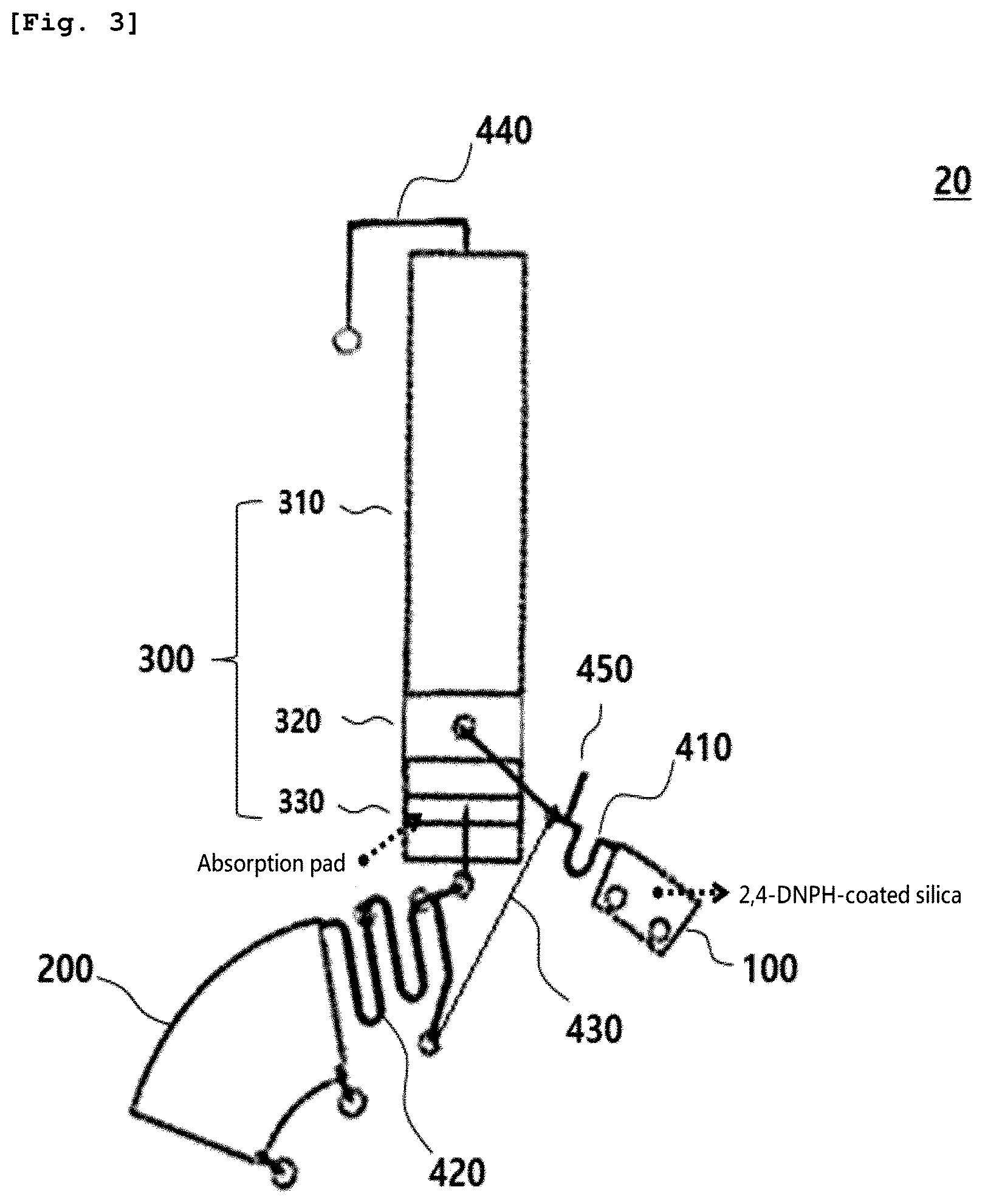 Patent US12090479 Figure 3 – Method for detecting aldehydes or ketones